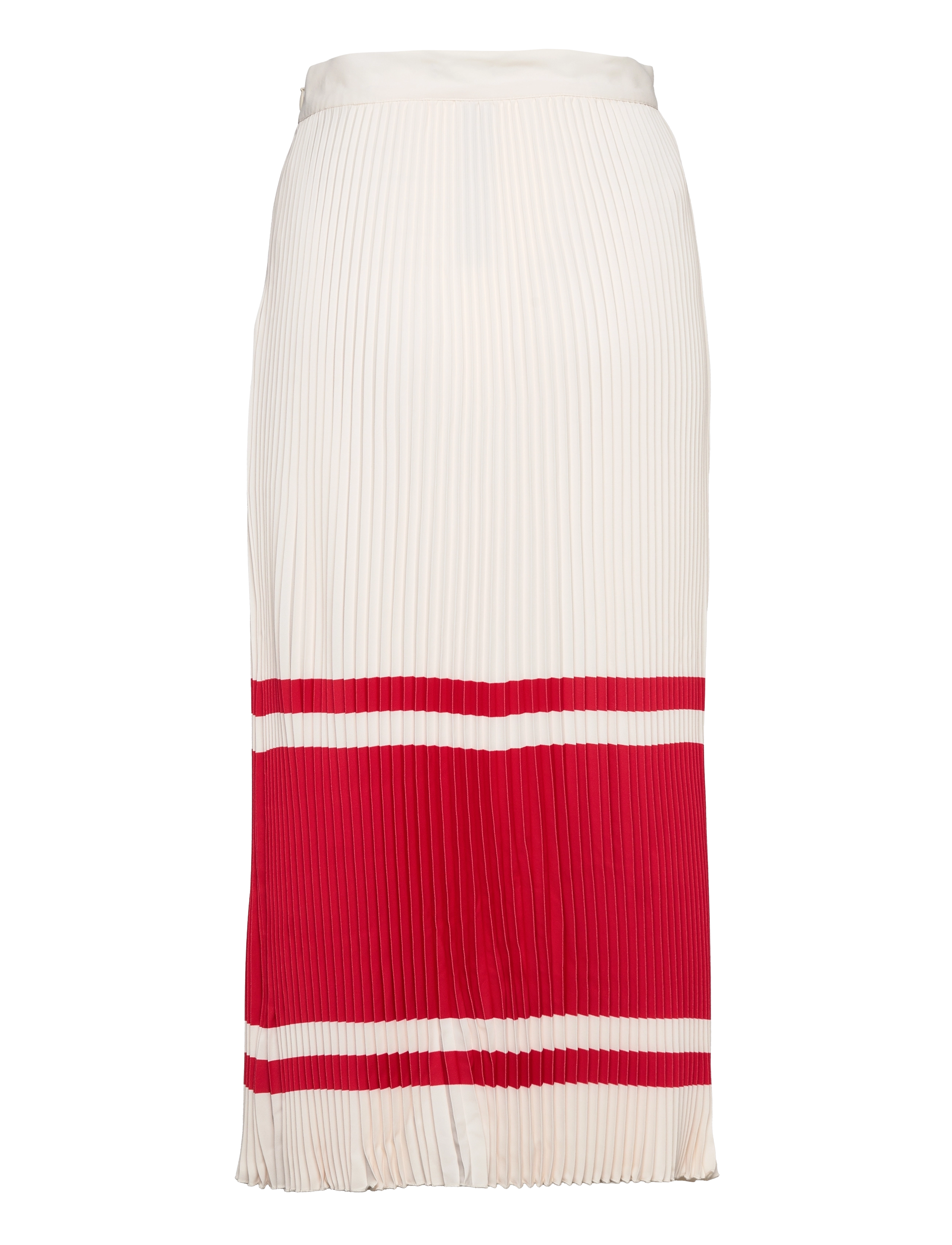 GANT - D2. STRIPE PLEATED SKIRT - linen - 1