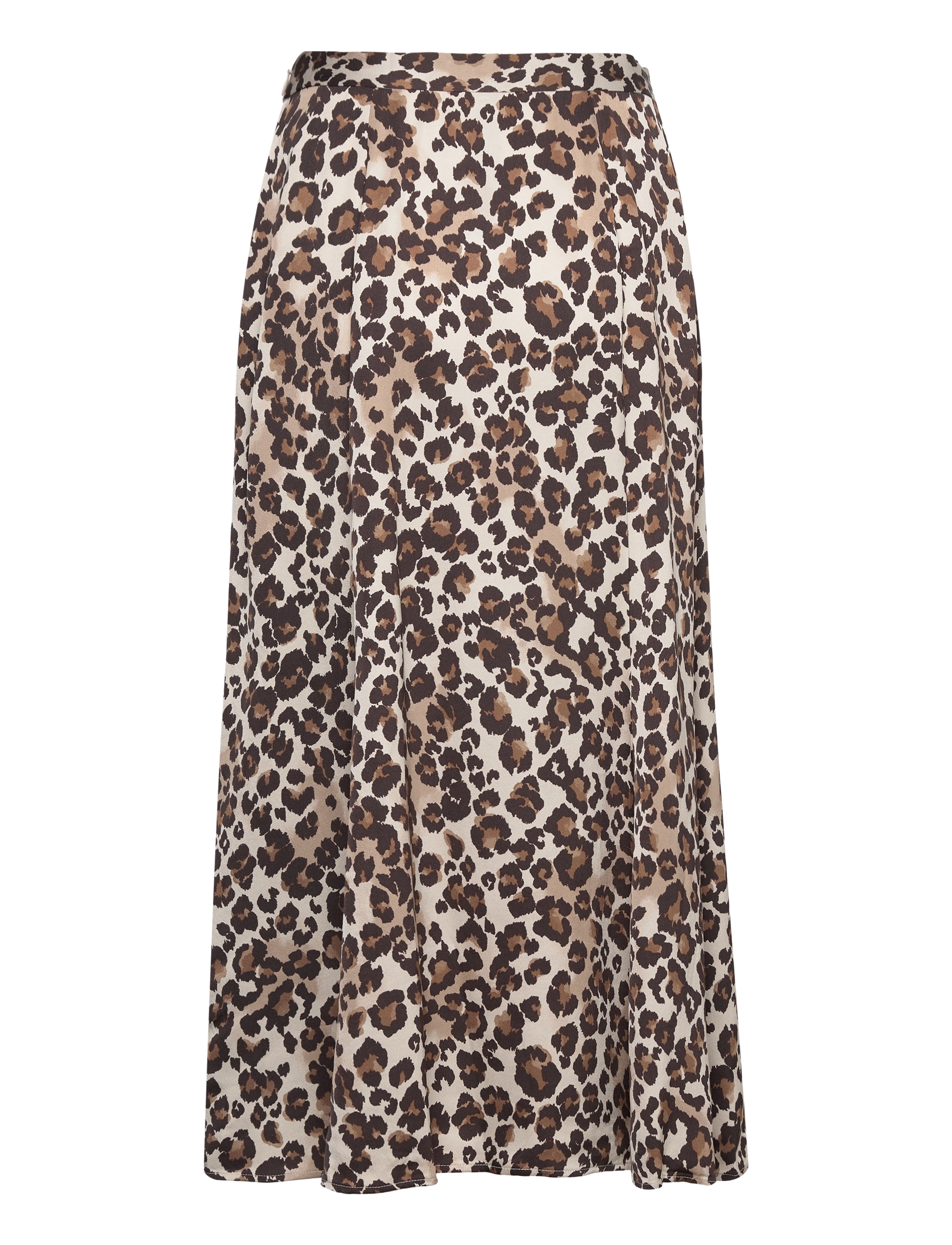 GANT - D2. LEOPARD SKIRT - rich brown - 1