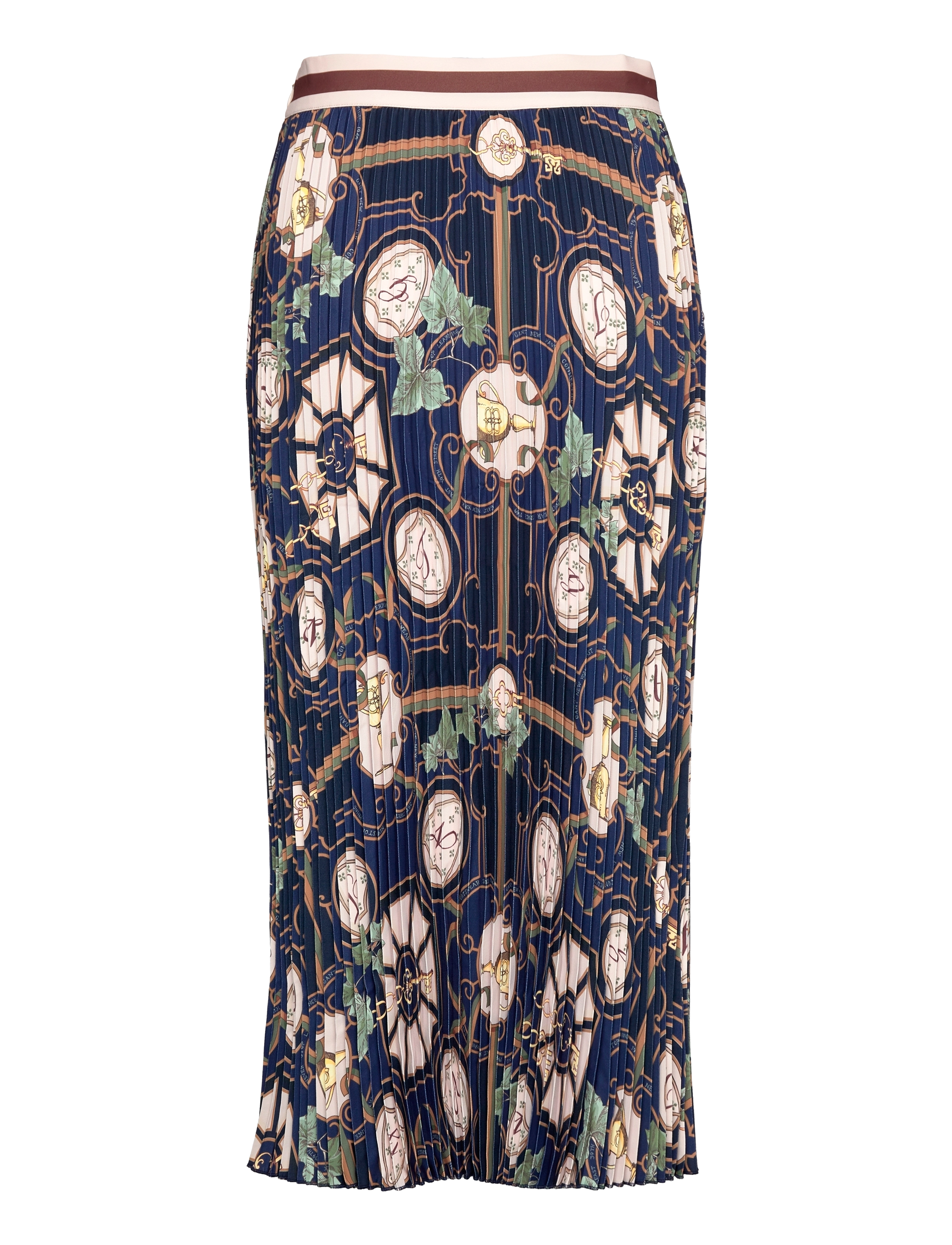 GANT - D1. AMERICAN LUXE PLEATED SKIRT - evening blue - 1