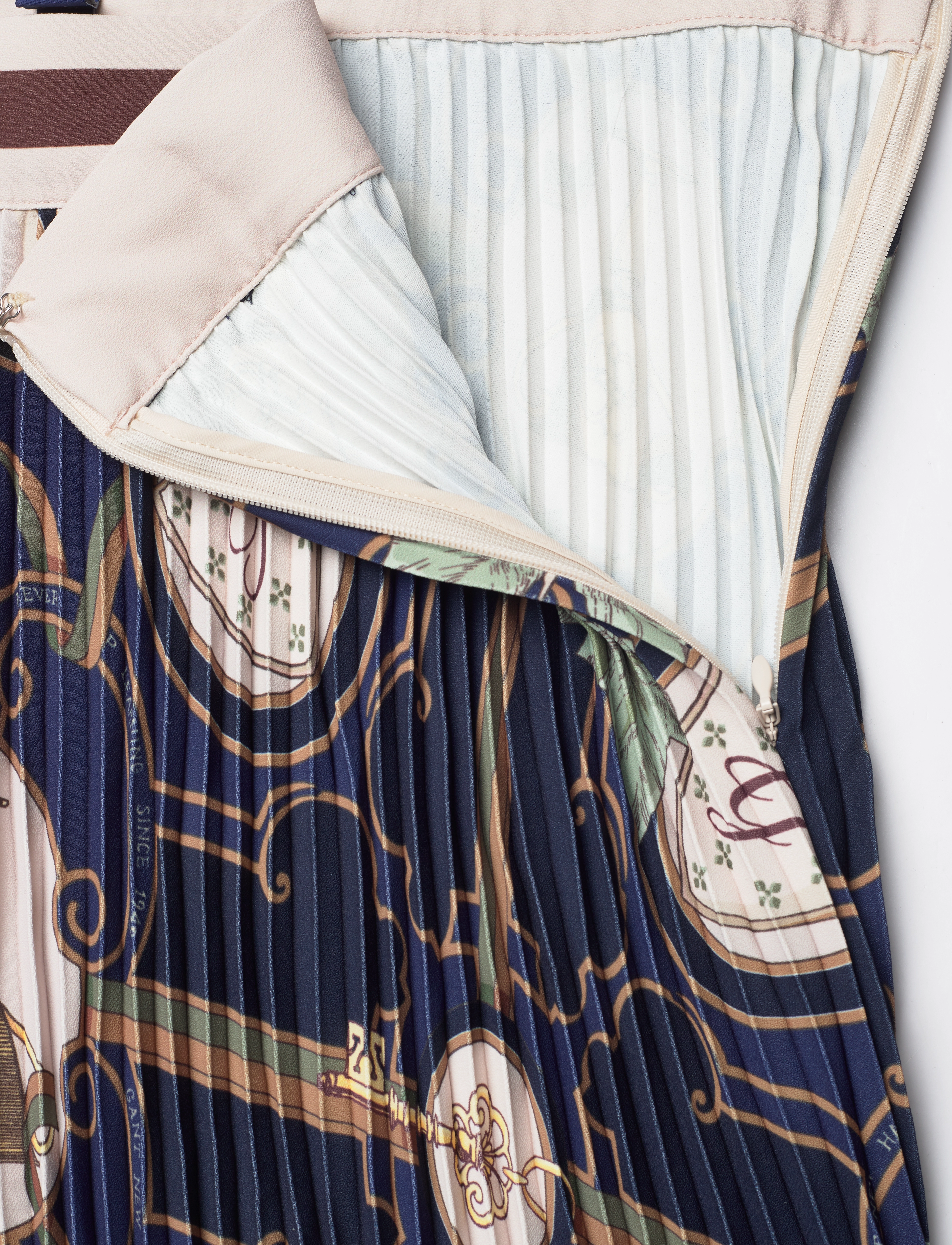 GANT - D1. AMERICAN LUXE PLEATED SKIRT - evening blue - 2