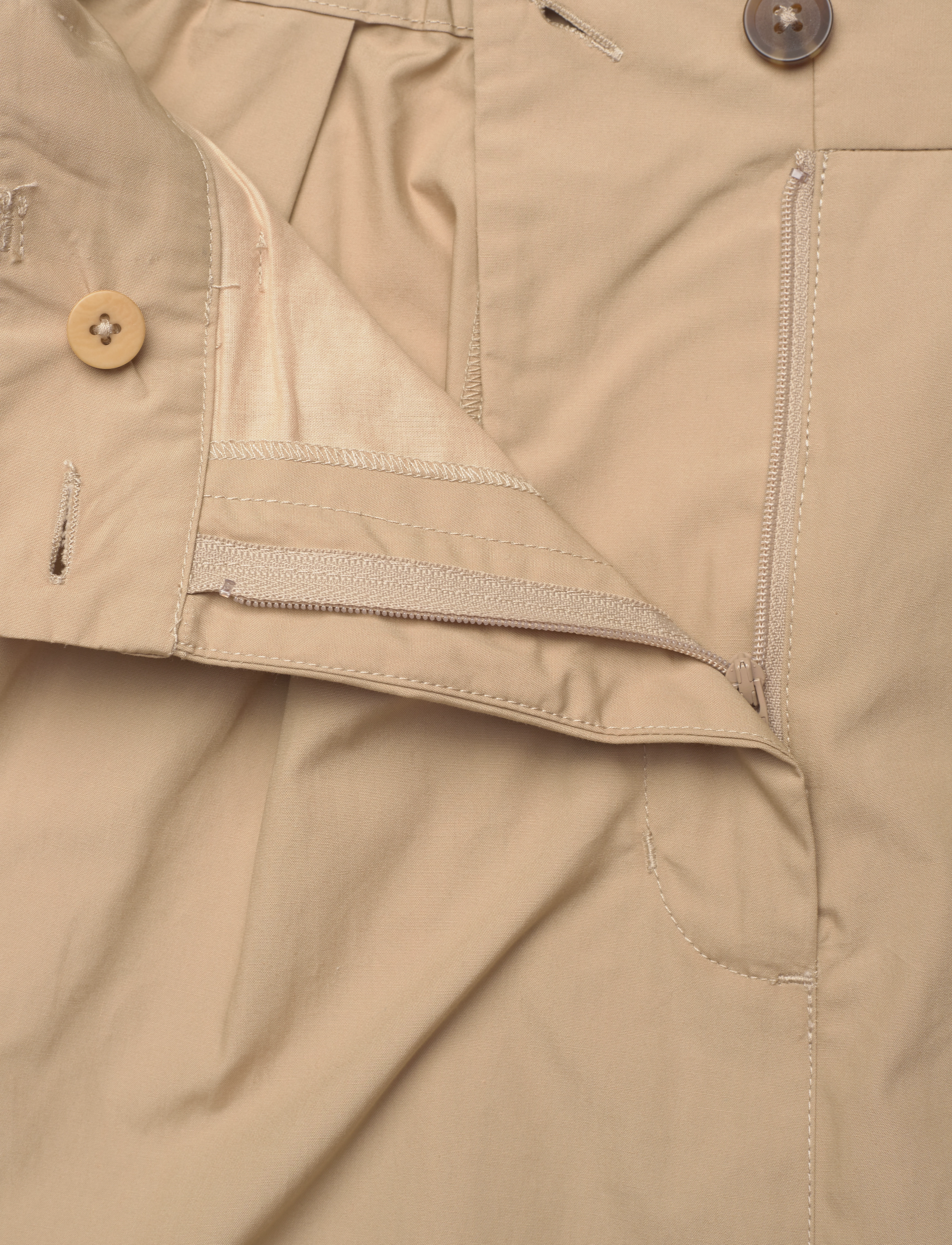 GANT - D2. LONG CHINO SKIRT - dark khaki - 2