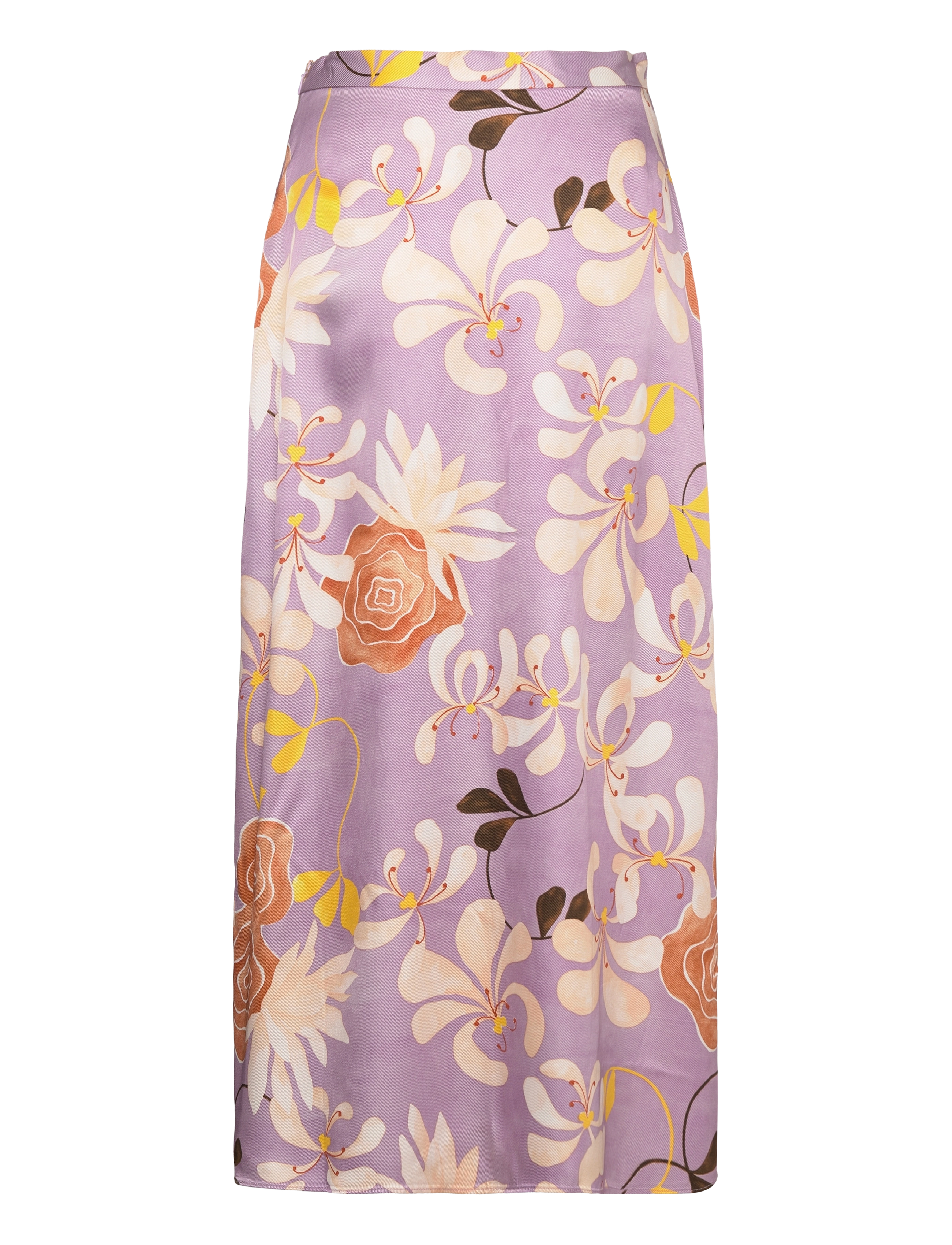 GANT - FLORAL PRINT MIDI SKIRT - soothing lilac - 1