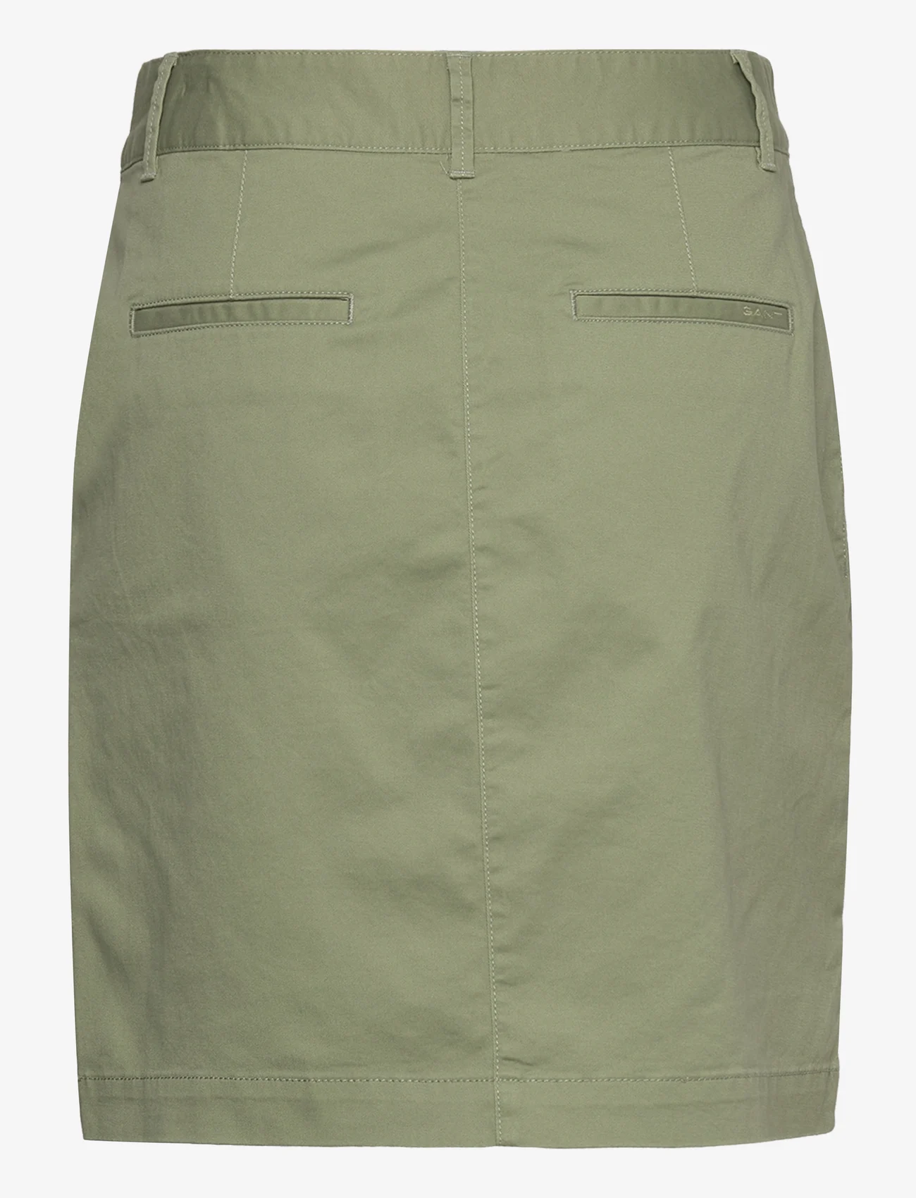 GANT - CHINO SKIRT - short skirts - oil green - 1
