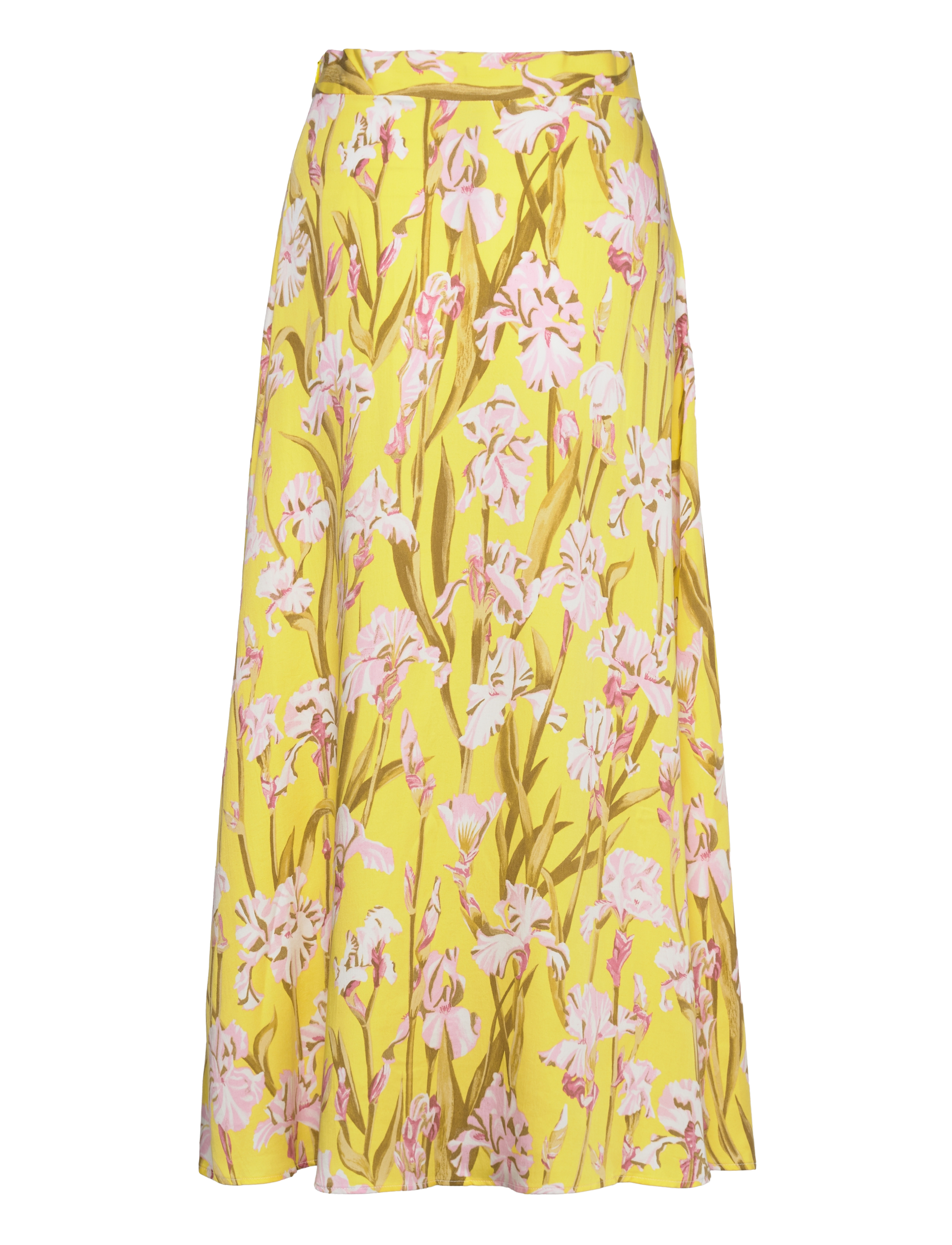 GANT - IRIS PRINT WRAP SKIRT - canary yellow - 1