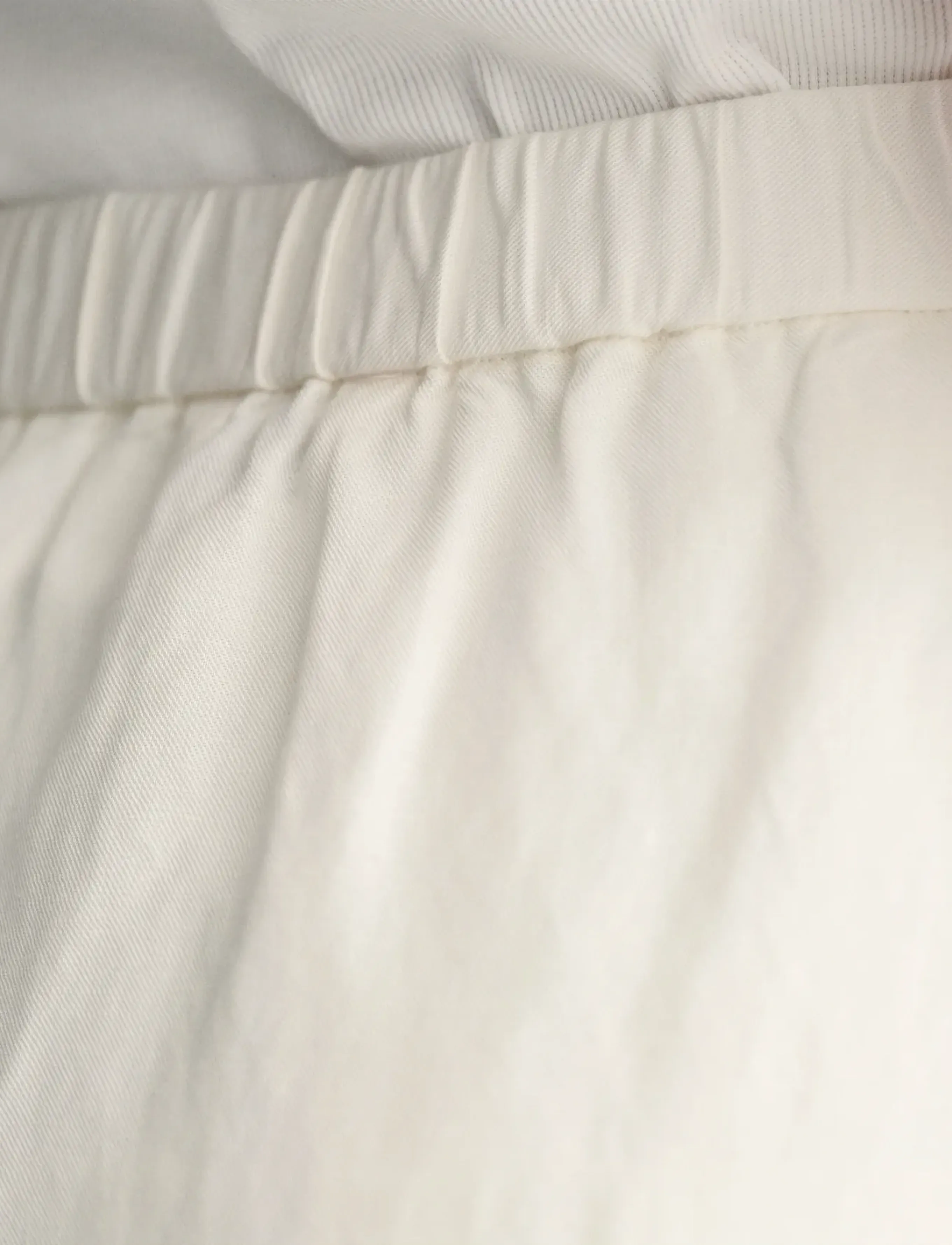 GANT - REL MIDI LINEN BLEND SKIRT - eggshell - 4