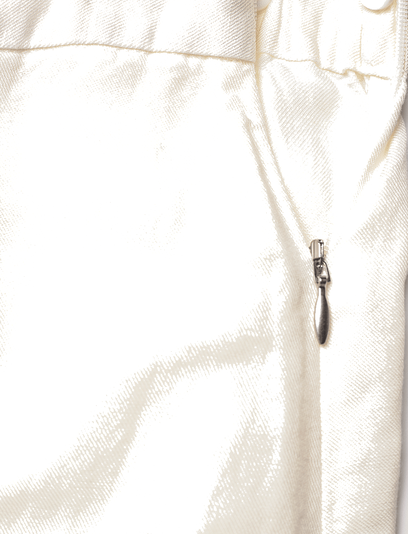 GANT - REL MIDI LINEN BLEND SKIRT - midi nederdele - eggshell - 2