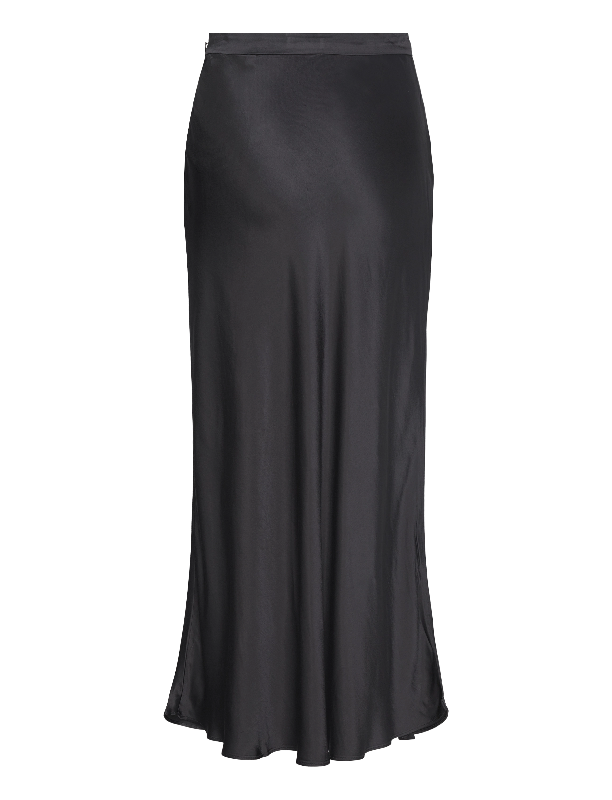 Gant - REGULAR A-LINE SATIN SKIRT - black - 1