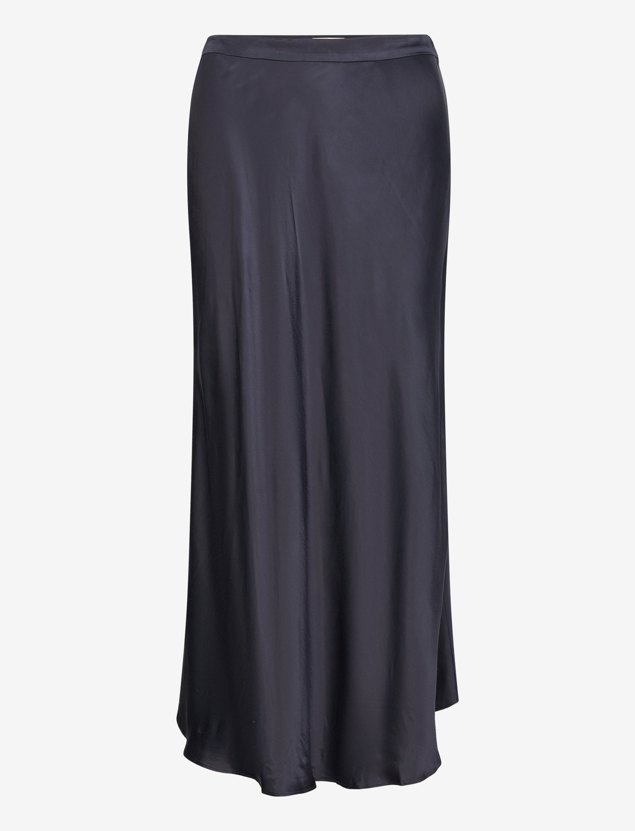 GANT - REGULAR A-LINE SATIN SKIRT - midi kjolar - evening blue - 0