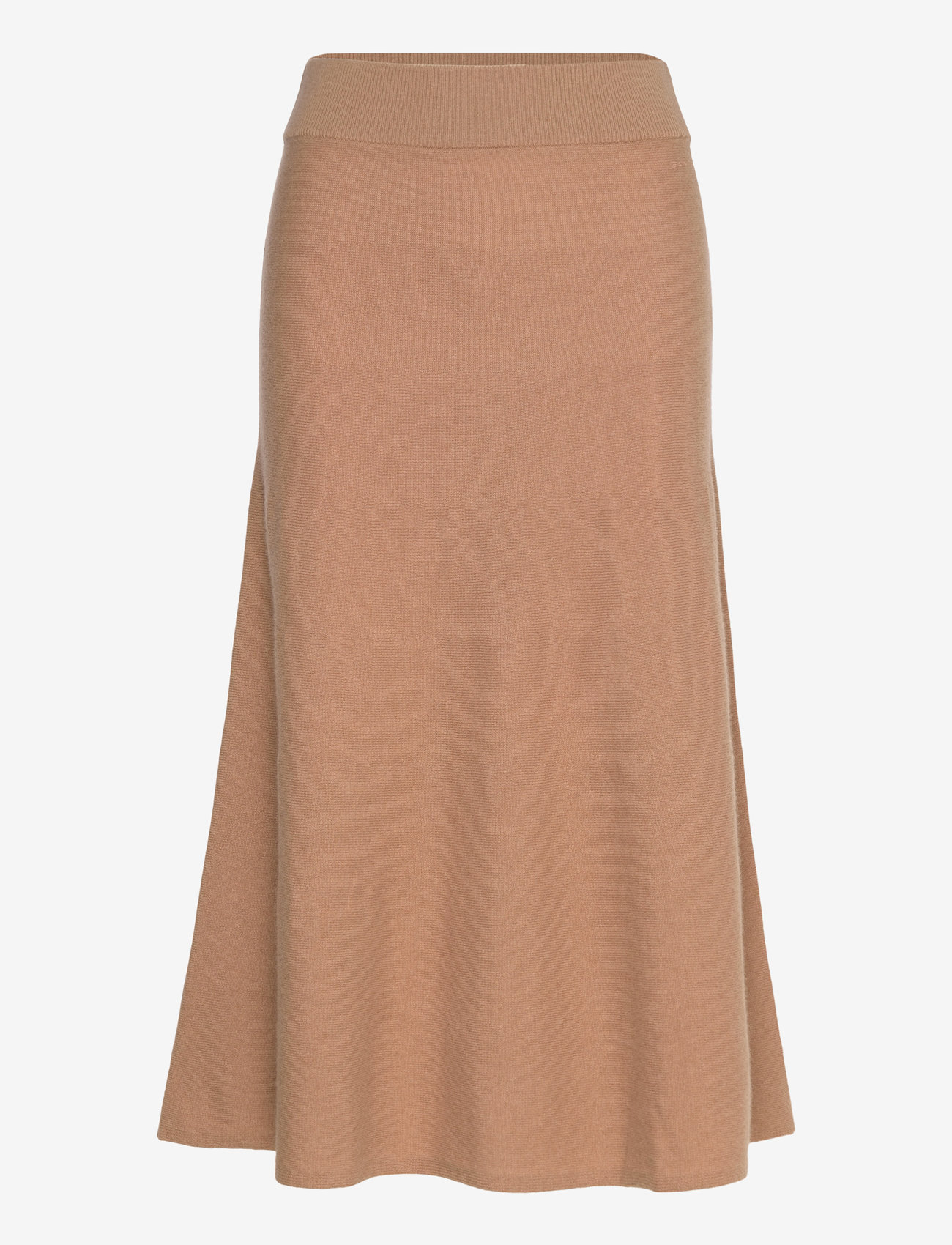 GANT - SUPERFINE LAMBSWOOL SKIRT - strickröcke - caramel beige - 1