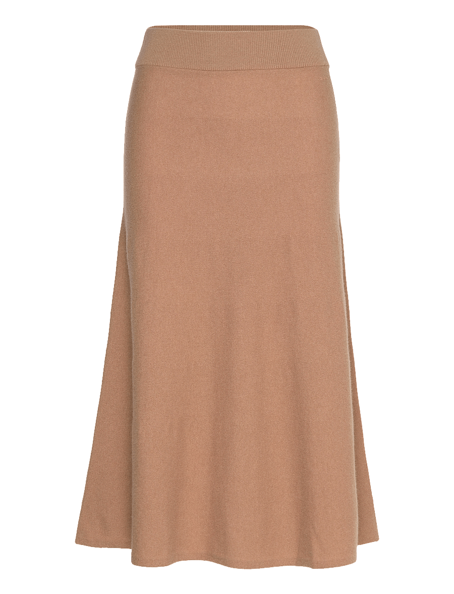 Gant - SUPERFINE LAMBSWOOL SKIRT - strickröcke - caramel beige - 1