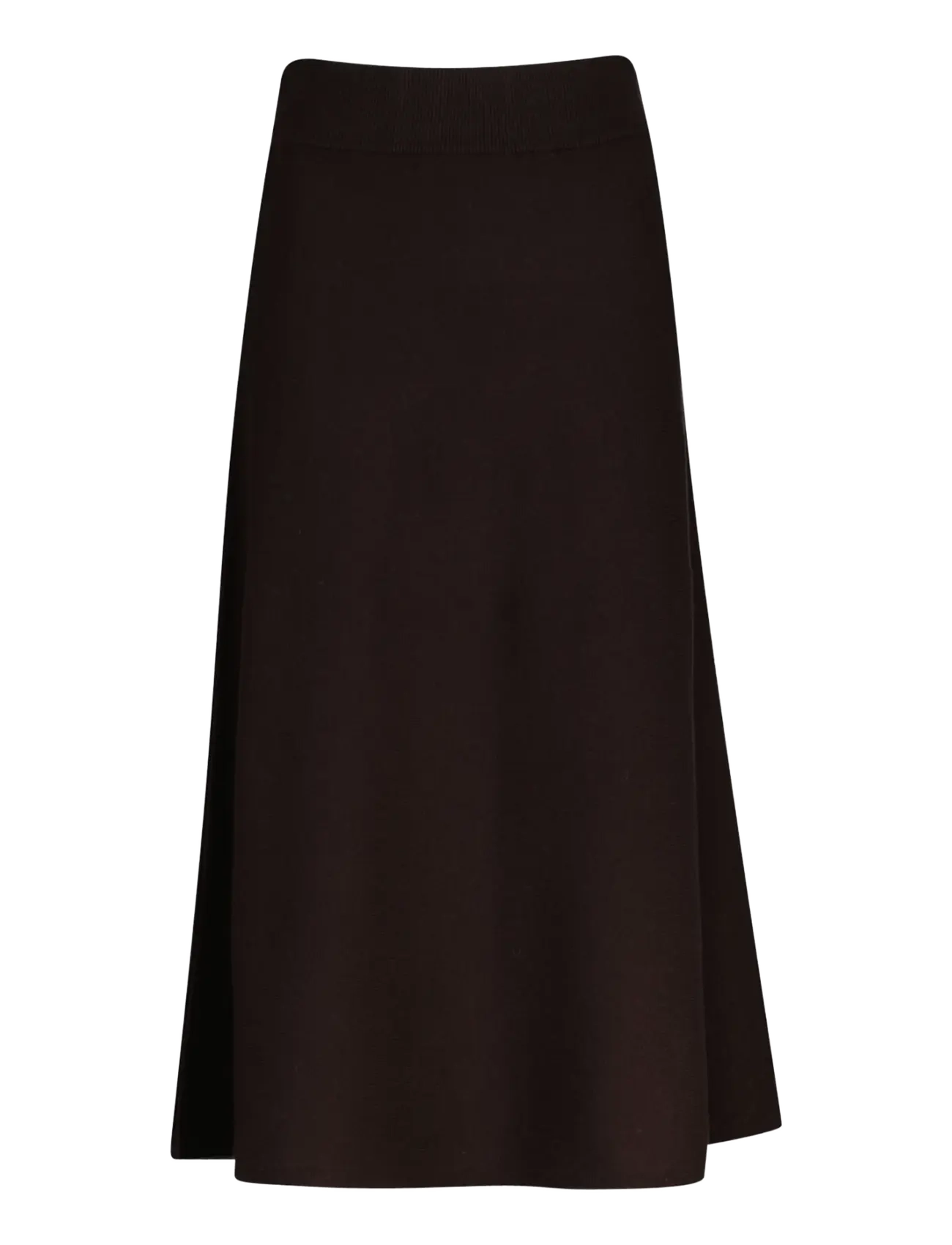 Gant SUPERFINE LAMBSWOOL SKIRT - Kleidung - DEEP BROWN / brown