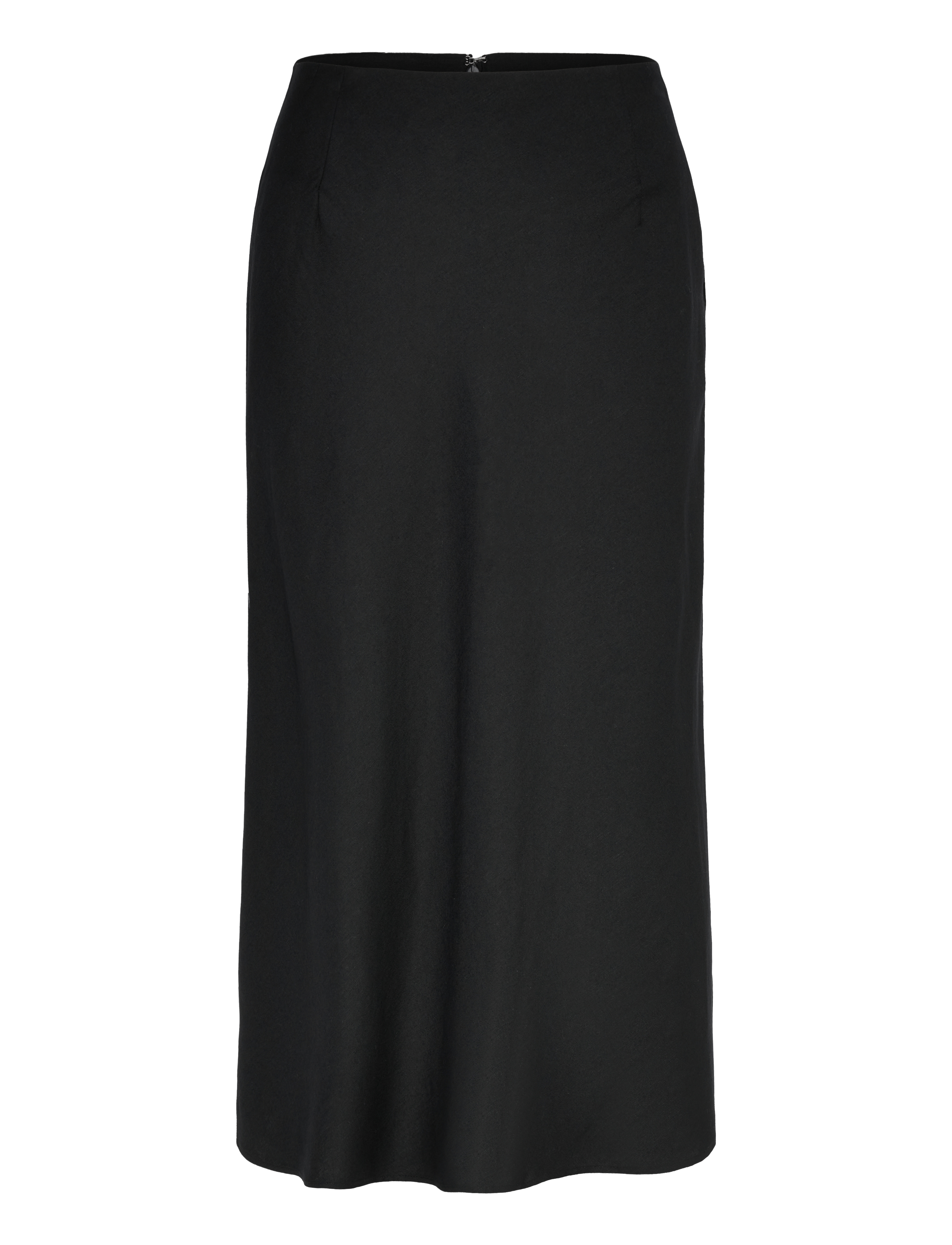 Gant LINEN BLEND SKIRT - Tøj - BLACK / black