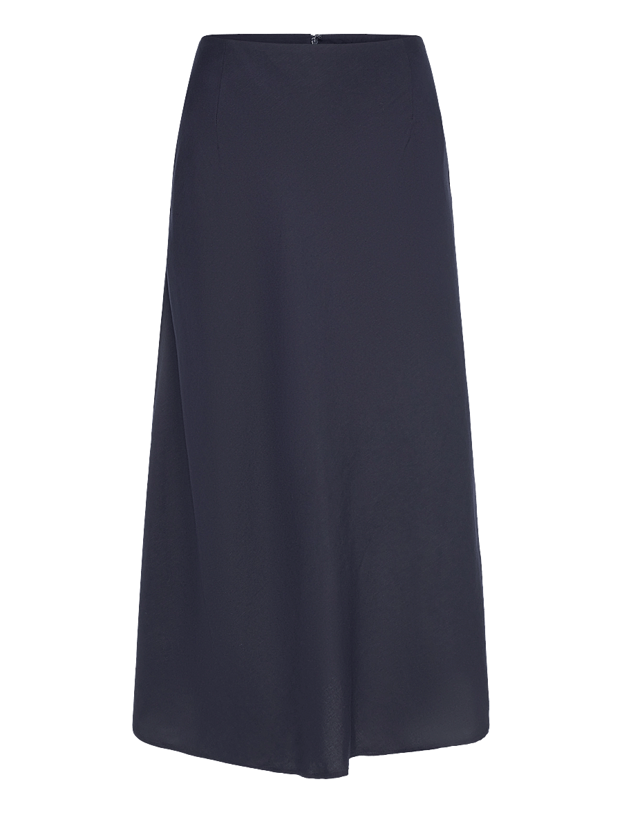 Gant - LINEN BLEND SKIRT - jupes midi - evening blue - 1
