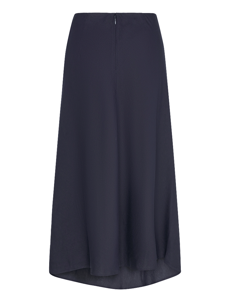 GANT - LINEN BLEND SKIRT - midi nederdele - evening blue - 1