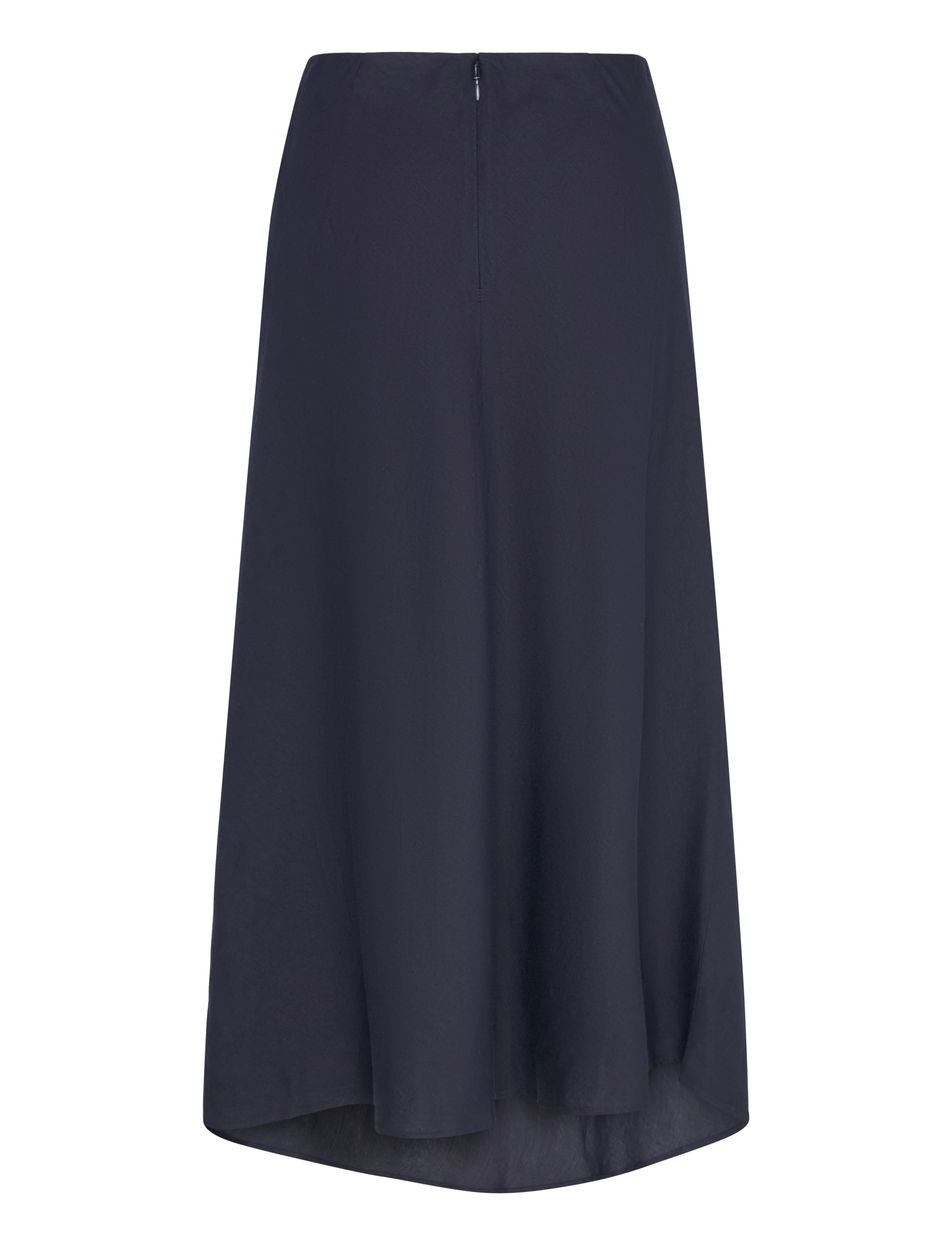 Gant - LINEN BLEND SKIRT - jupes midi - evening blue - 2