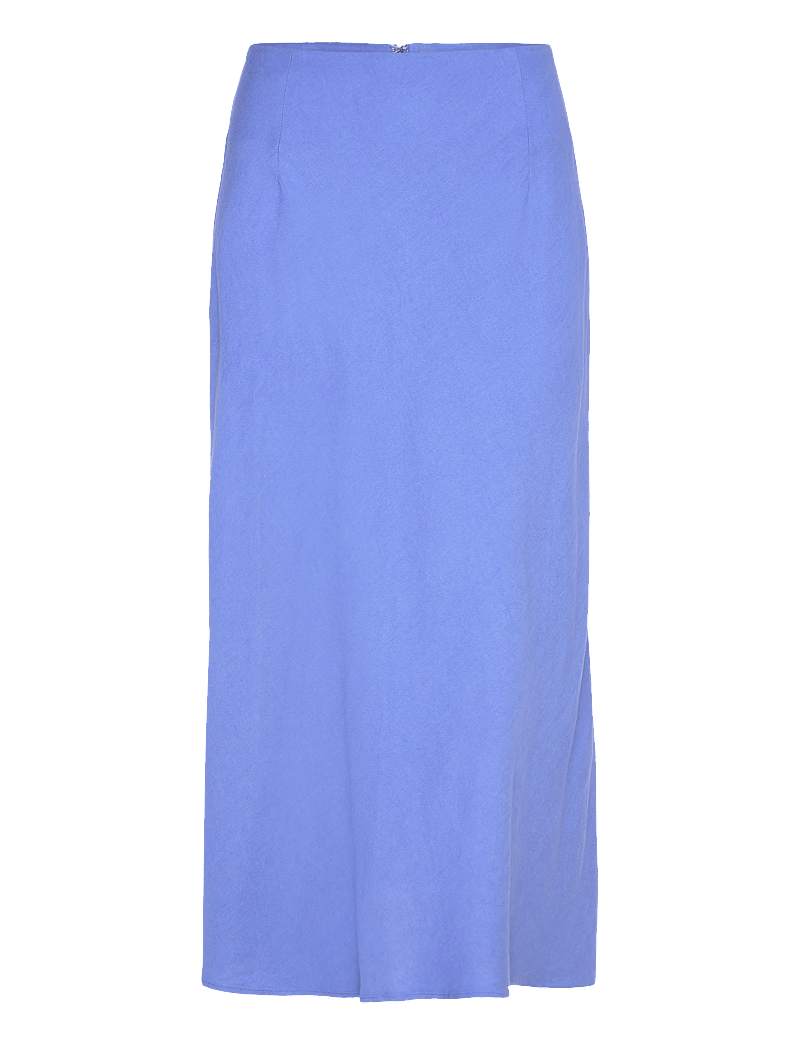 GANT - LINEN BLEND SKIRT - midi skirts - perfect blue - 0