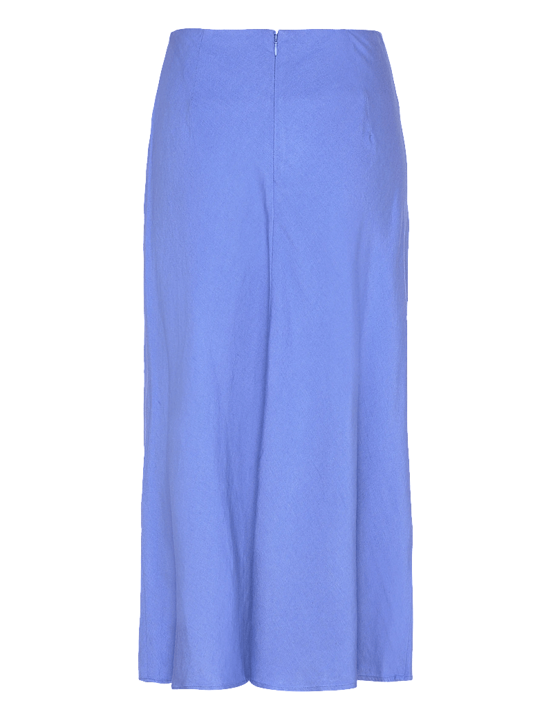 GANT - LINEN BLEND SKIRT - midi skirts - perfect blue - 1
