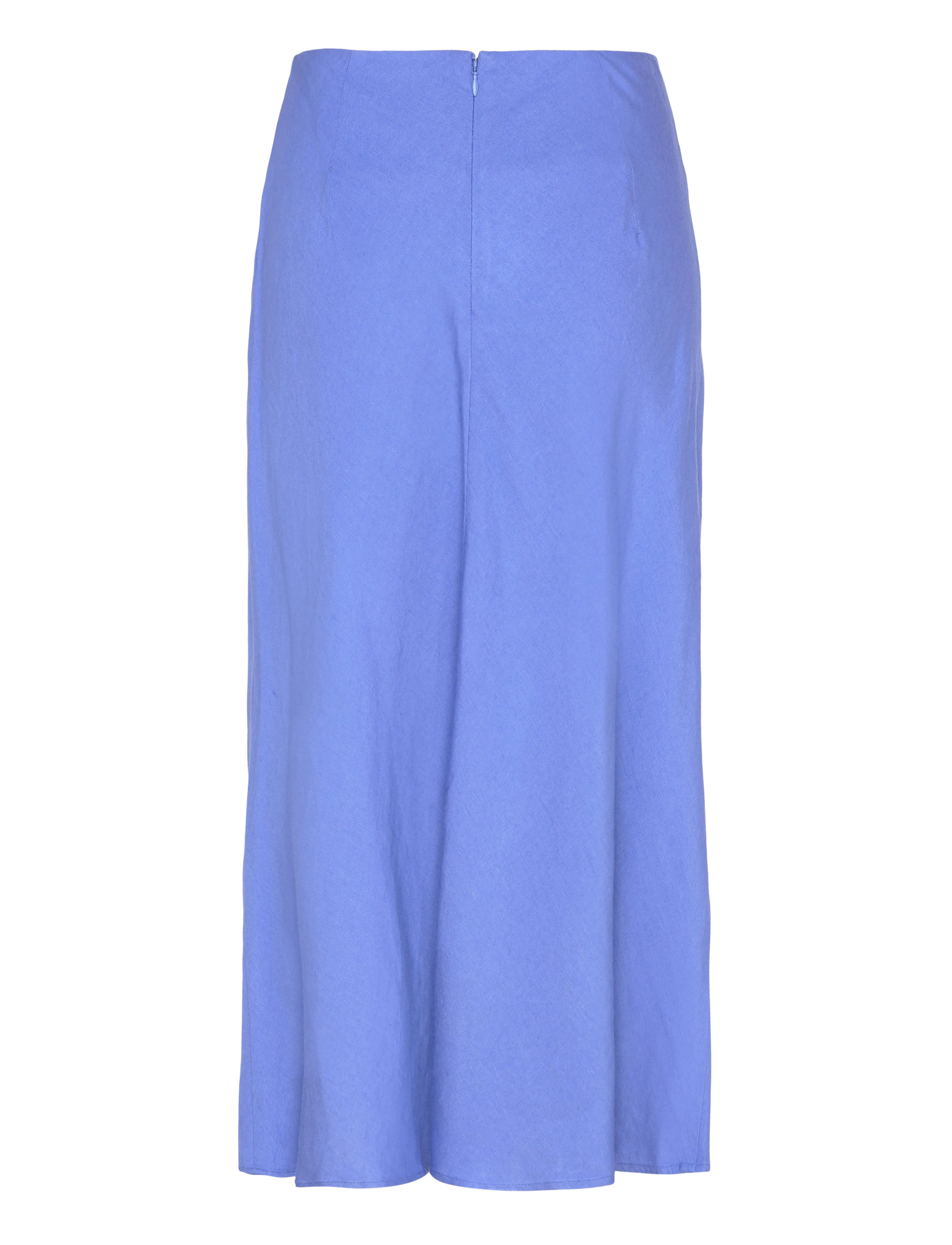 Gant - LINEN BLEND SKIRT - midi-röcke - perfect blue - 2