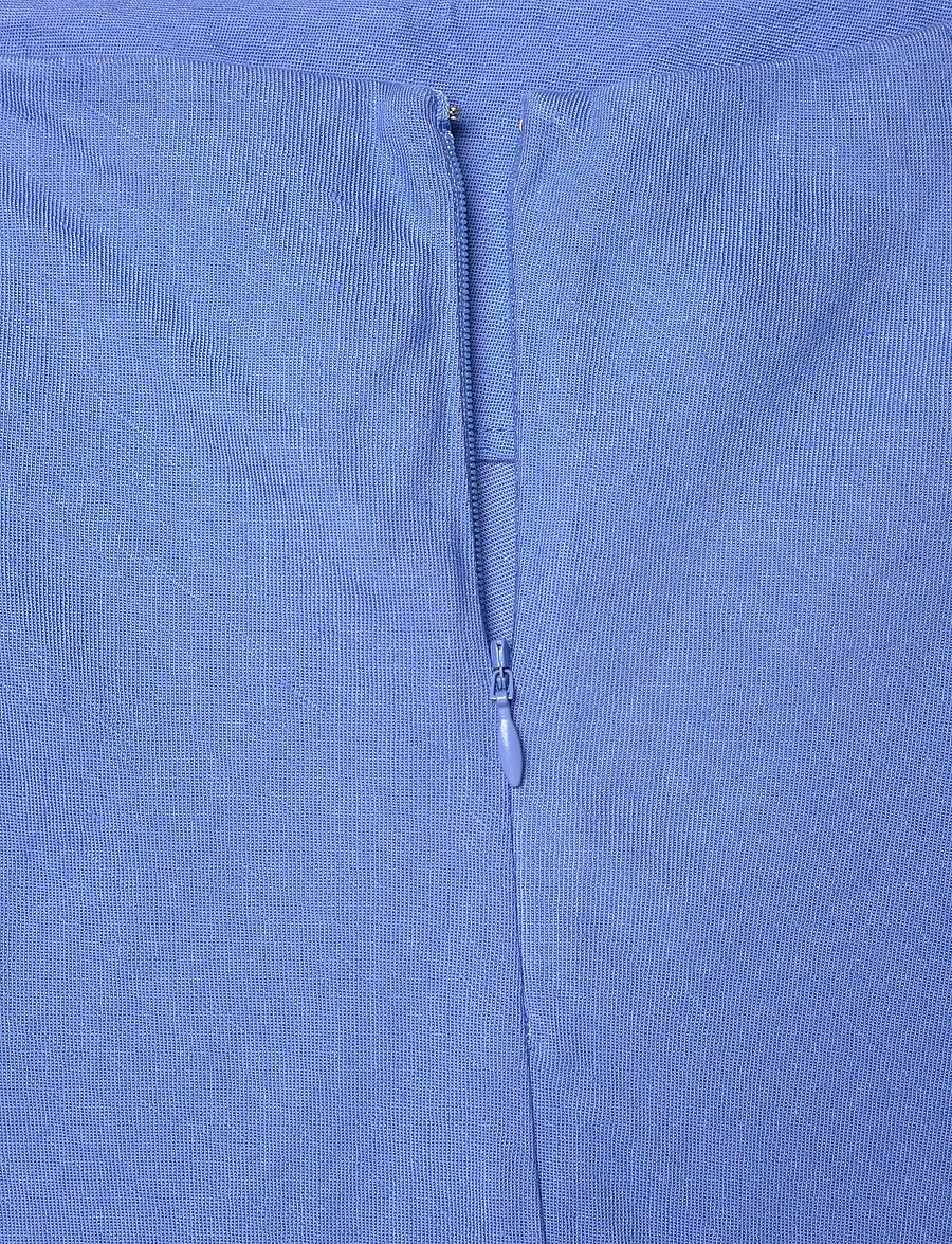 Gant - LINEN BLEND SKIRT - midi-röcke - perfect blue - 5