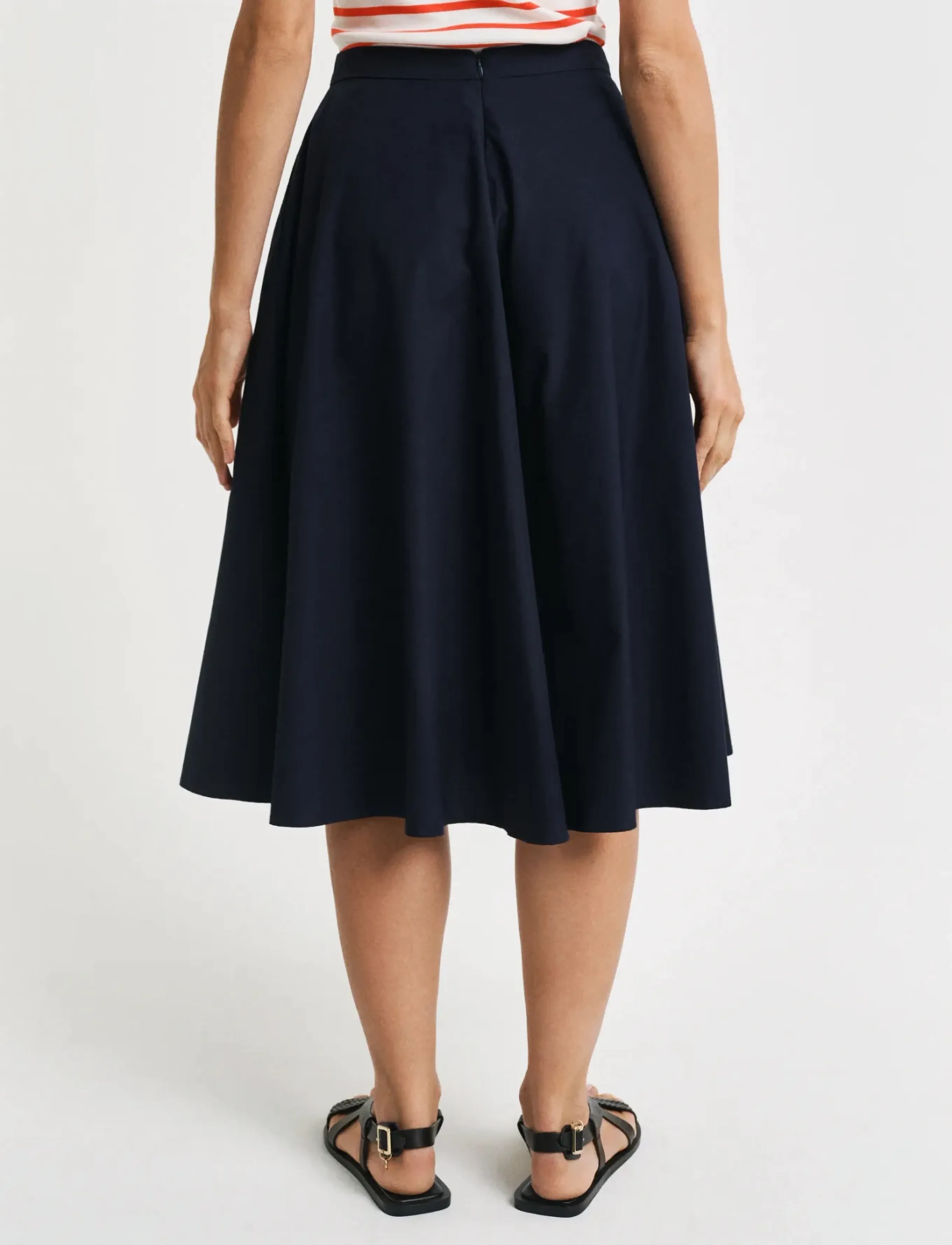 Gant - LIGHTWEIGHT CHINO SKIRT - midihameet - evening blue - 3