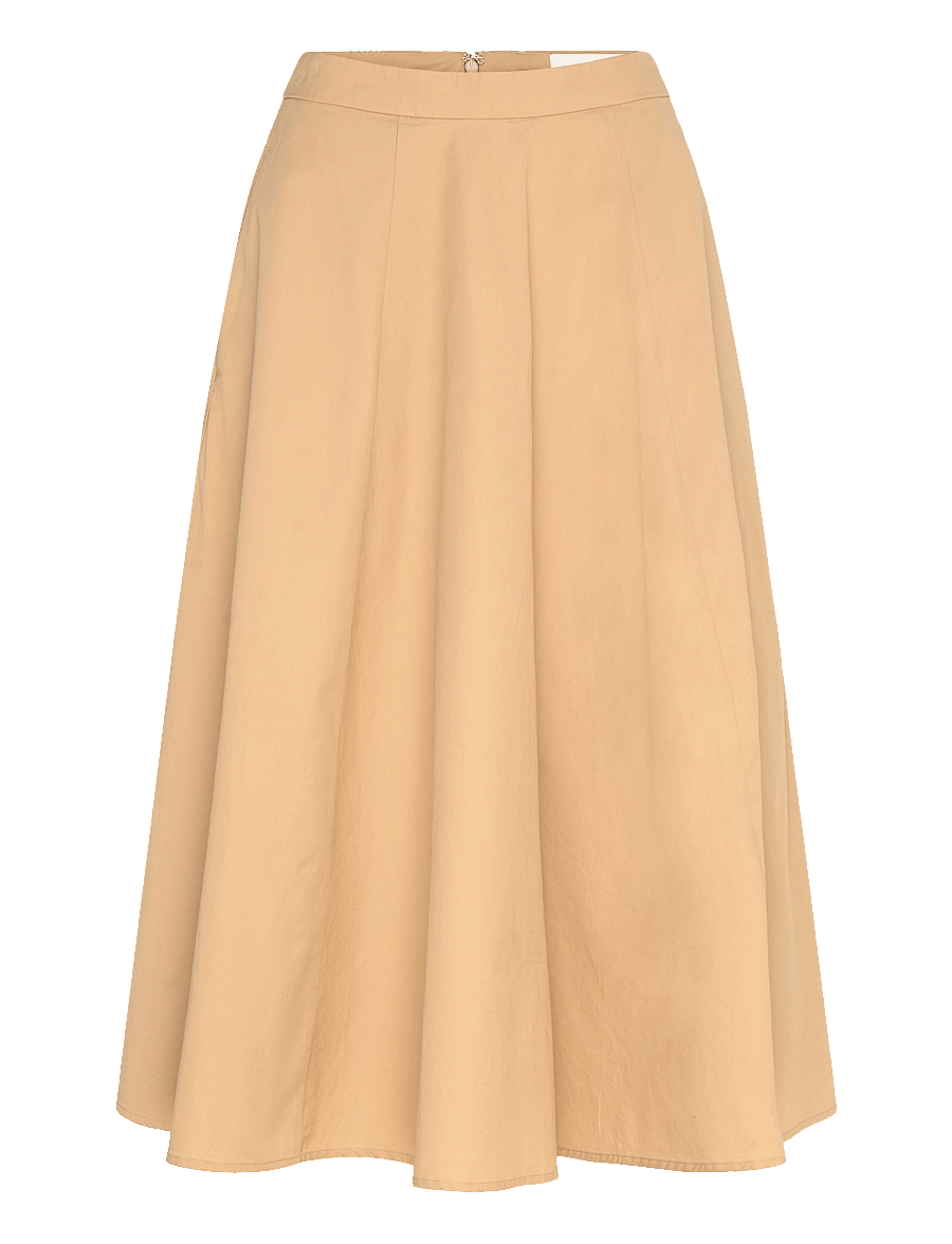 Gant - LIGHTWEIGHT CHINO SKIRT - midi-röcke - oak beige - 1