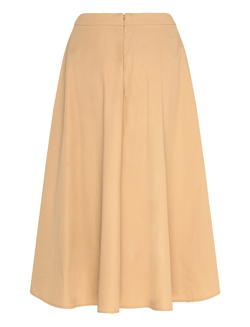 GANT - LIGHTWEIGHT CHINO SKIRT - midi kjolar - oak beige - 2