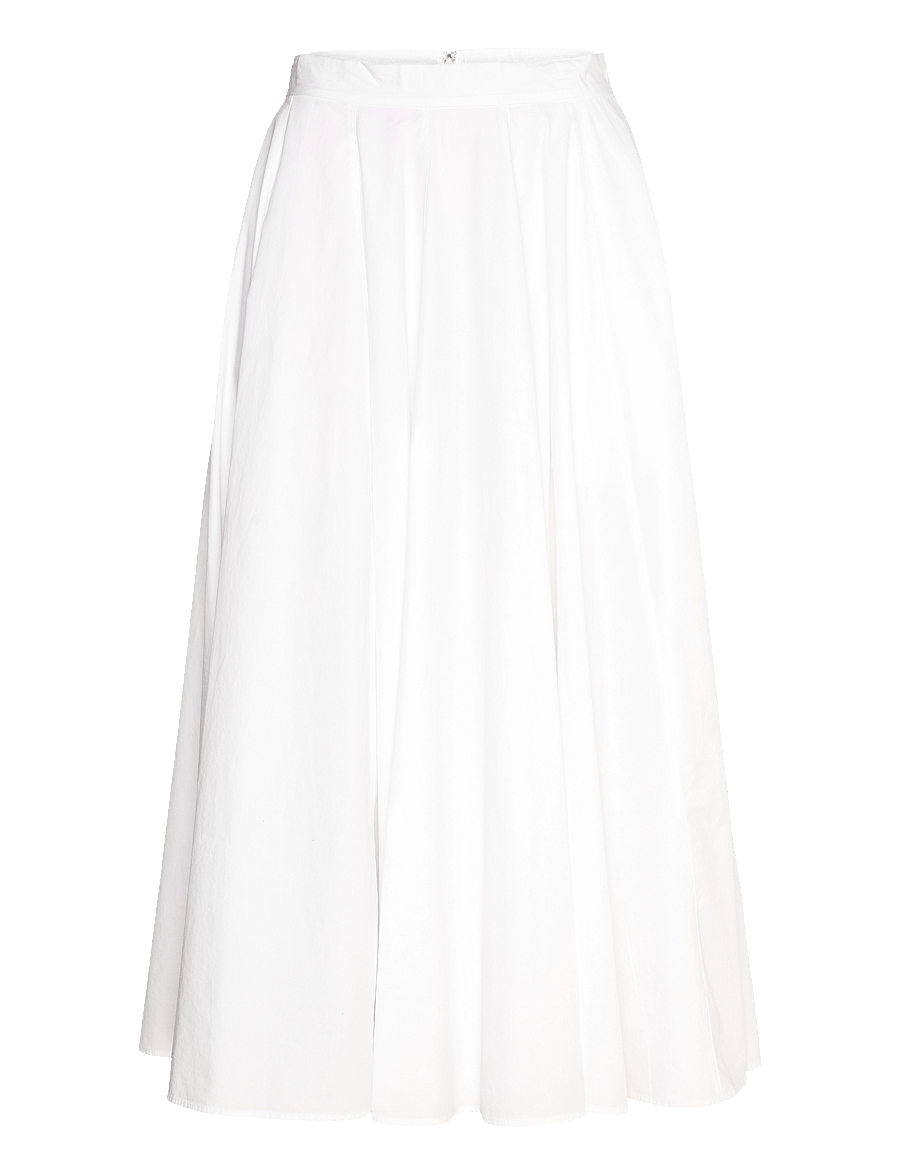 Gant - MIDI COTTON SKIRT - midi-röcke - eggshell - 1