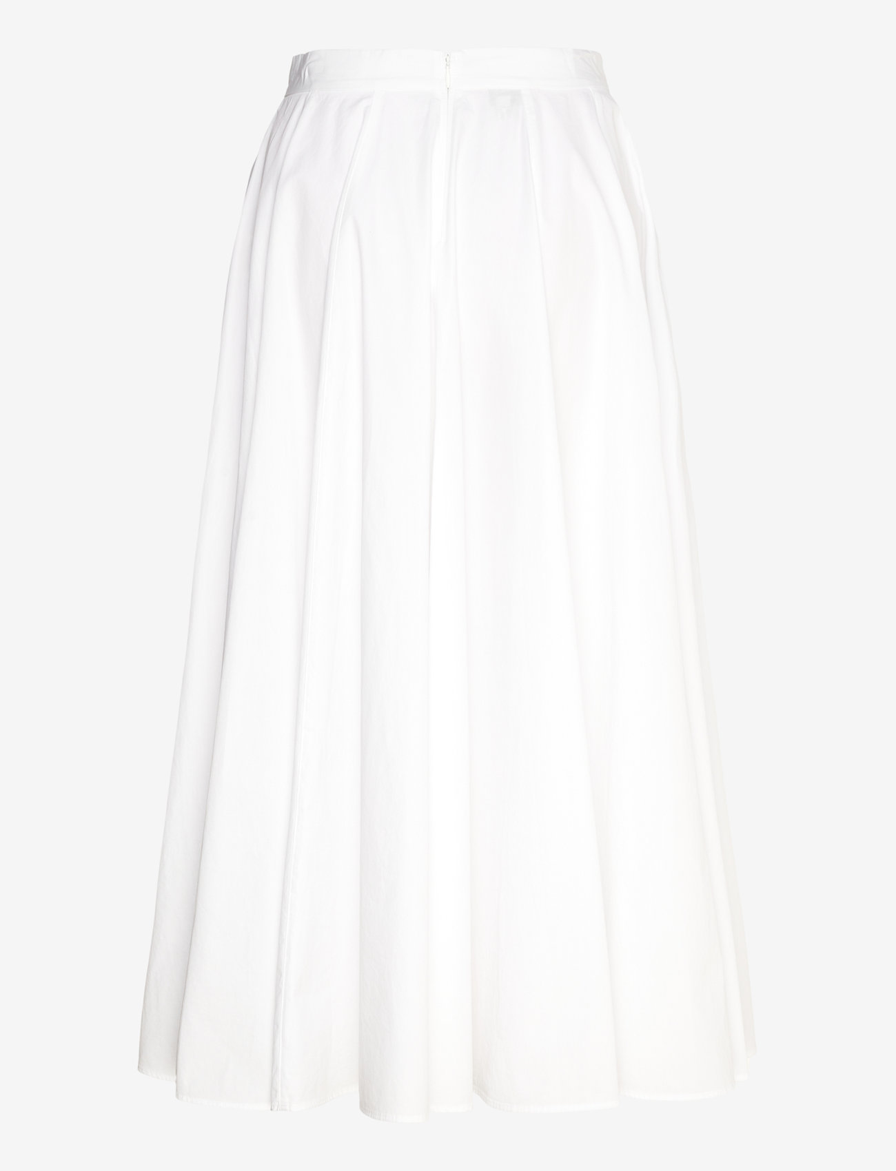 Gant - MIDI COTTON SKIRT - midi svārki - eggshell - 2