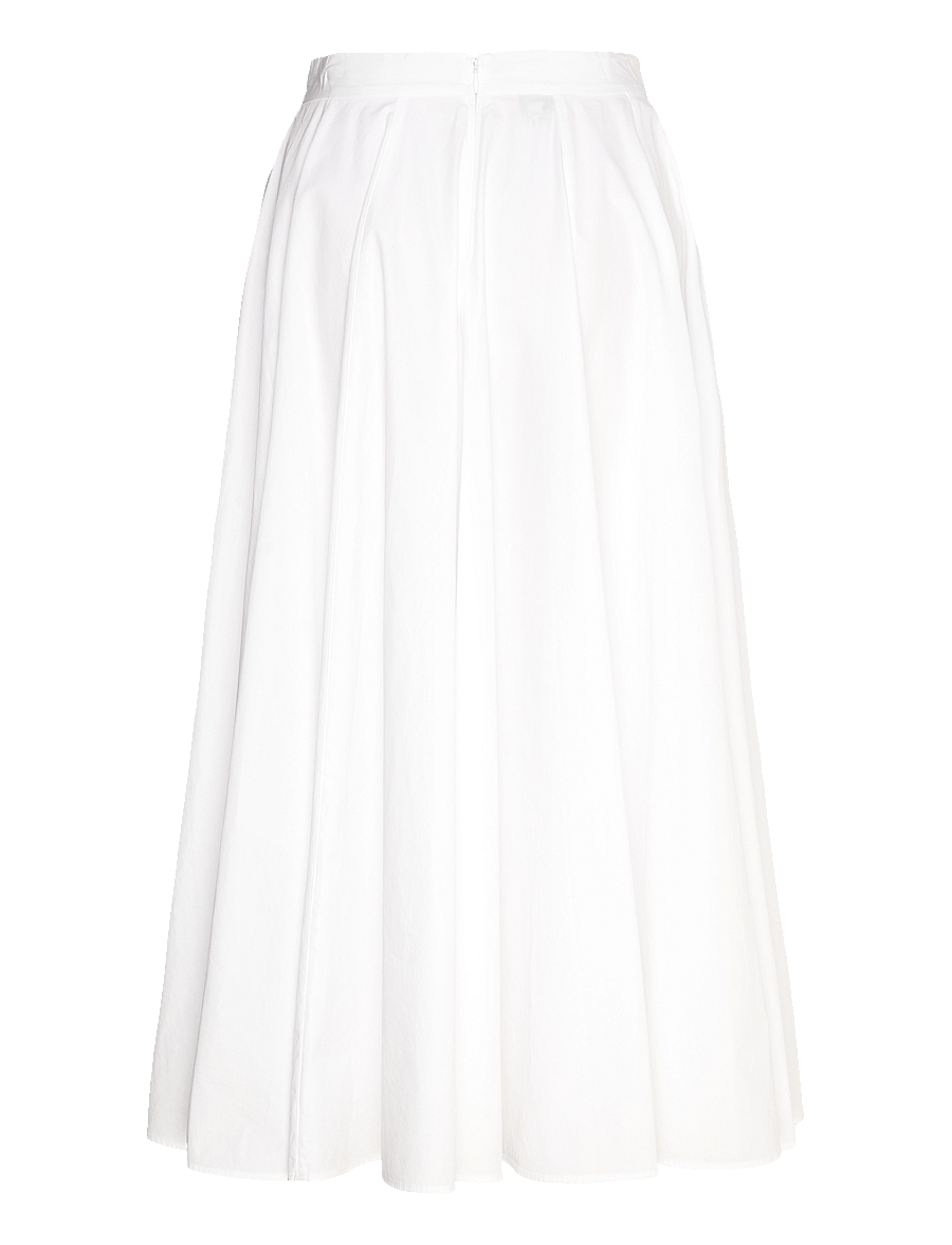 Gant - MIDI COTTON SKIRT - midi-röcke - eggshell - 2