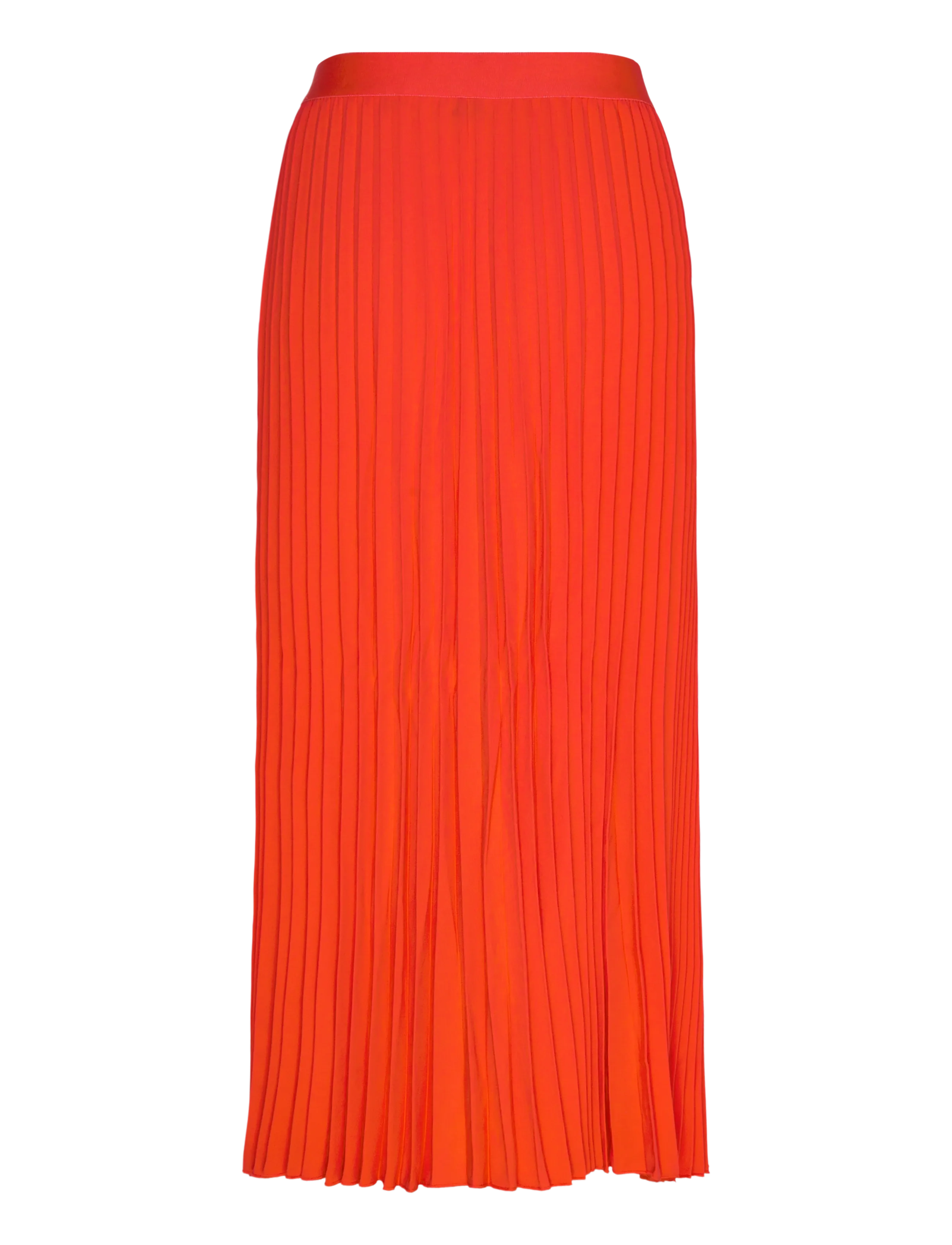 Gant - Pleated Midi Skirt - faltenröcke - perfect red - 2