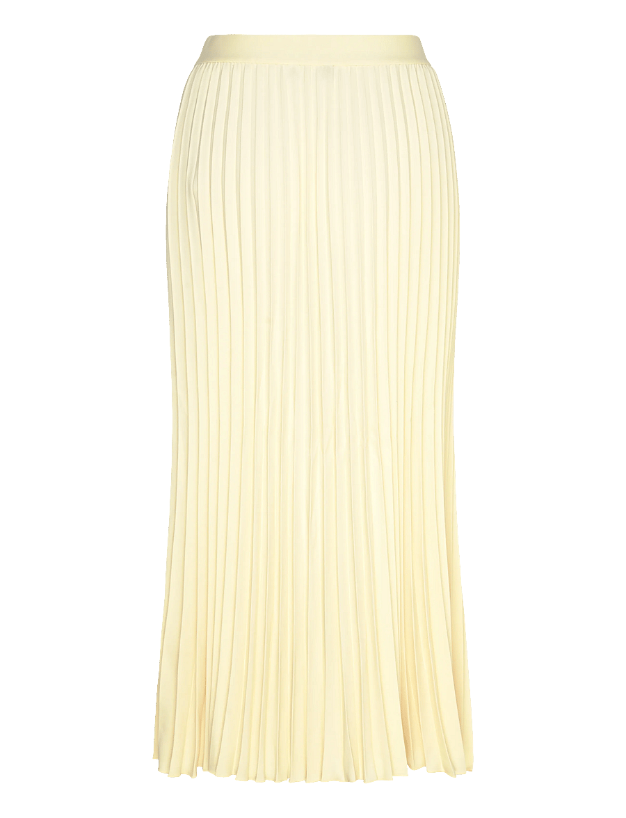 Gant - Pleated Midi Skirt - plisserade kjolar - vanilla yellow - 2