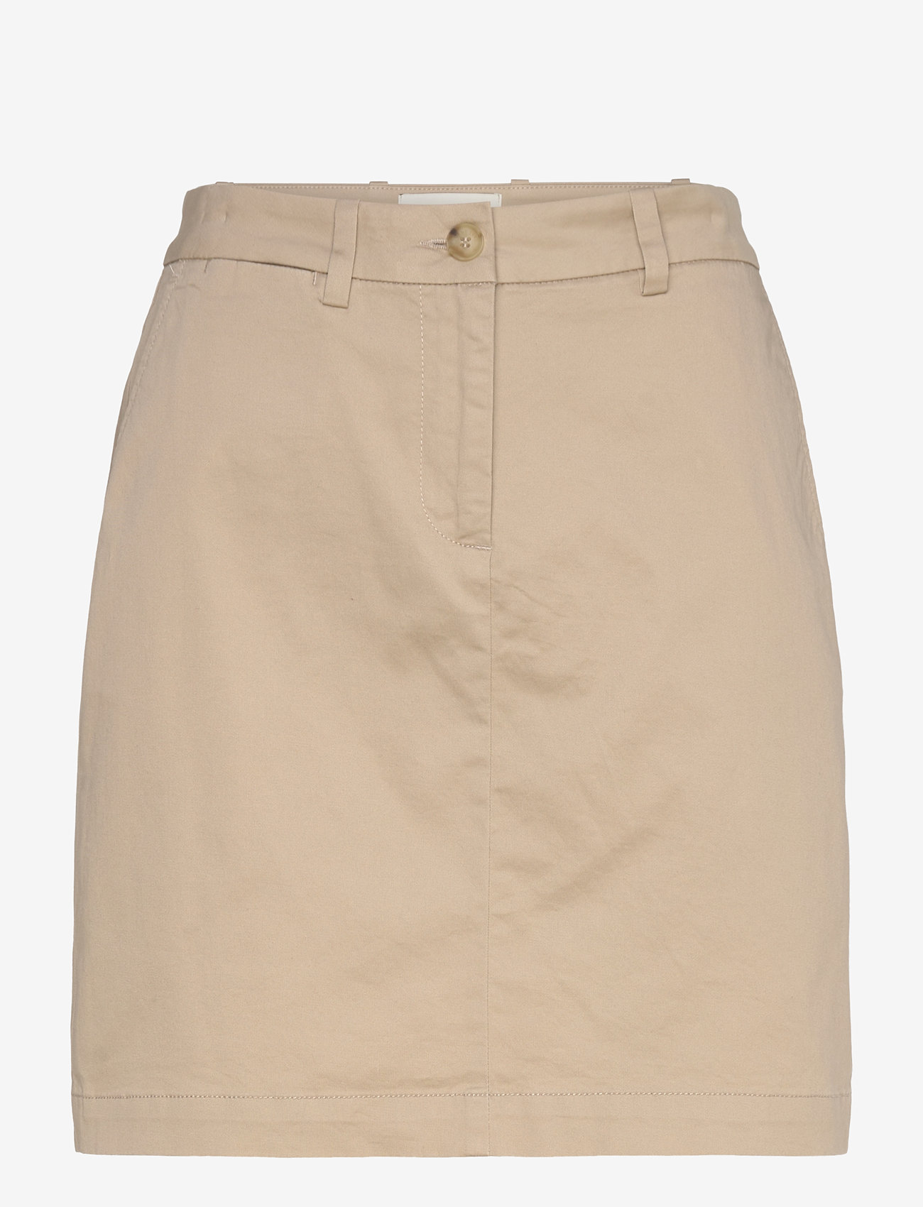 GANT - CHINO SKIRT - korte nederdele - dry sand - 1