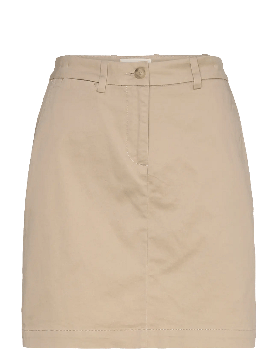 Gant - CHINO SKIRT - kurze röcke - dry sand - 1