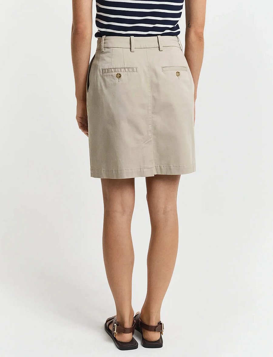 Gant - CHINO SKIRT - kurze röcke - dry sand - 3