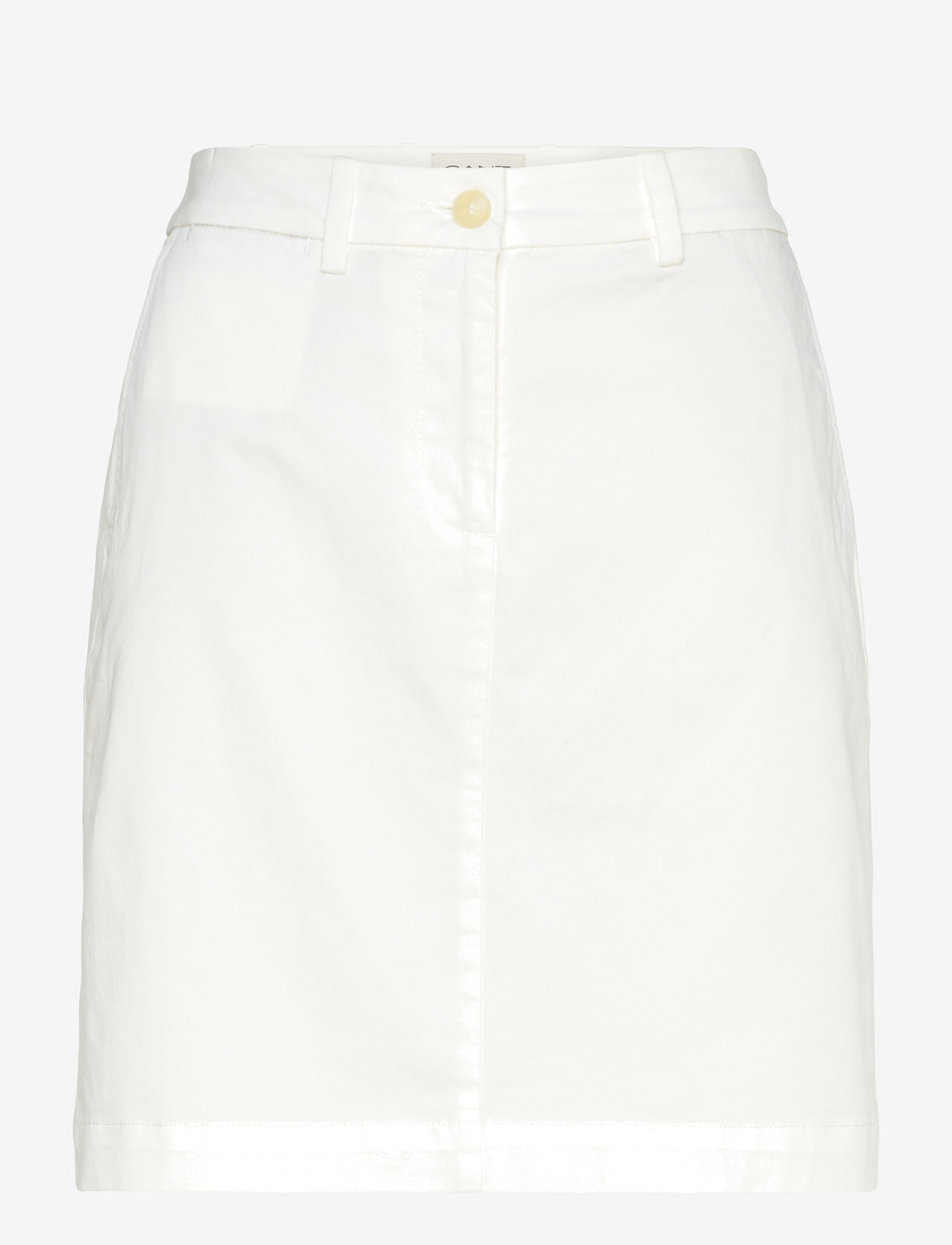GANT - CHINO SKIRT - kurze röcke - eggshell - 1