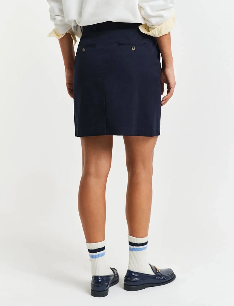 GANT - CHINO SKIRT - korte nederdele - evening blue - 3