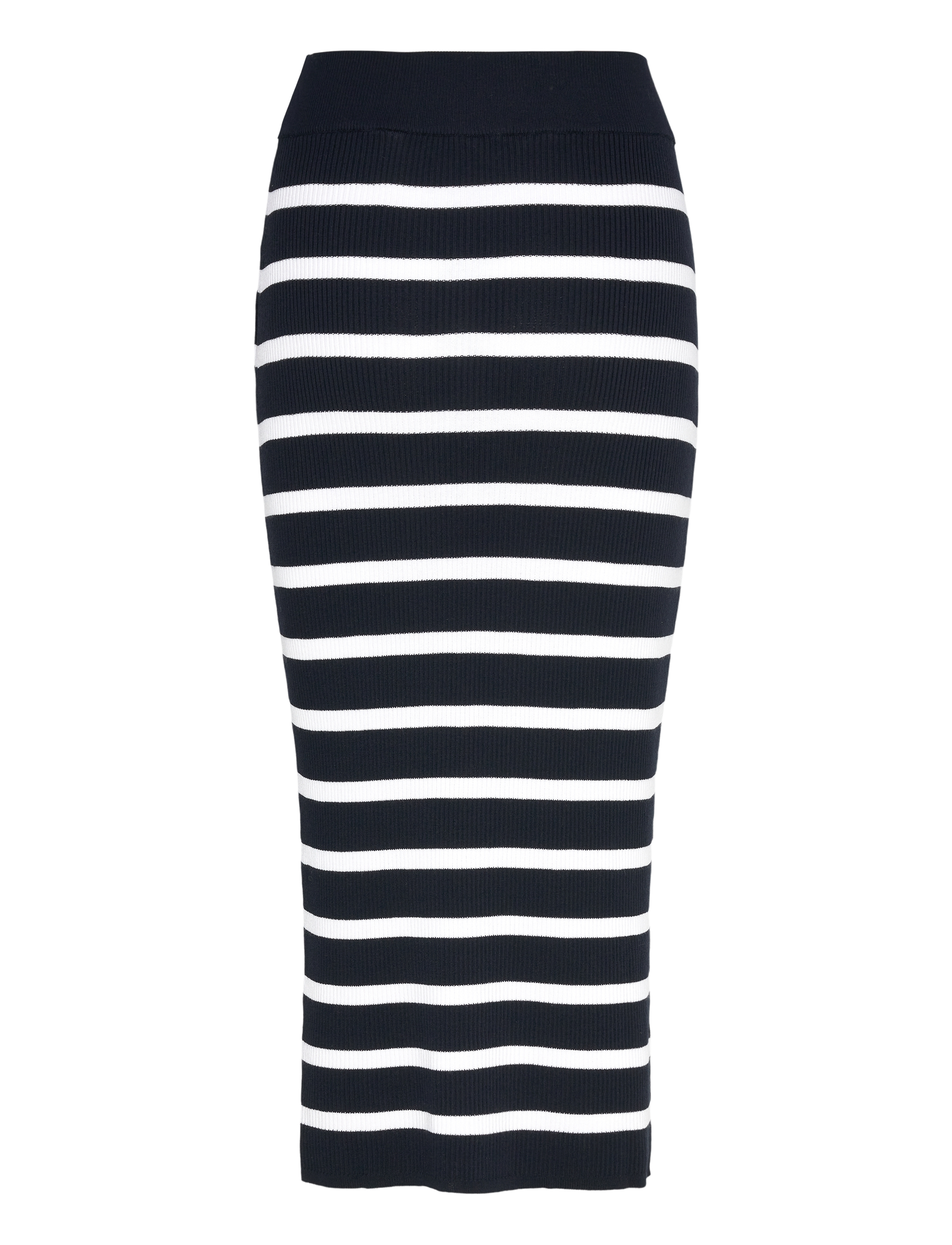 Gant - STRIPED THIN KNIT SKIRT - stickade kjolar - evening blue - 2