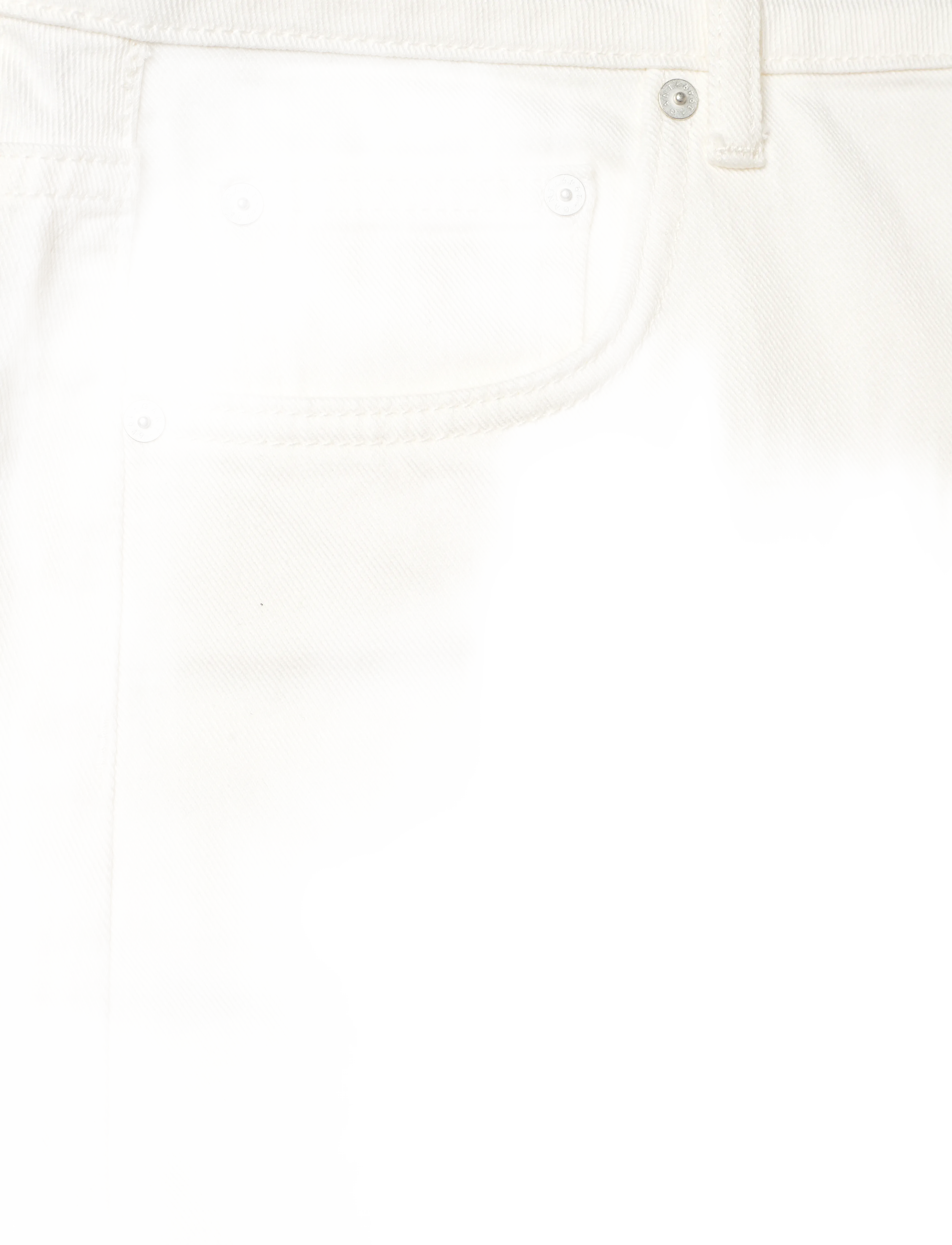 Gant - MIDI WHITE DENIM SKIRT - džinsa svārki - eggshell - 5