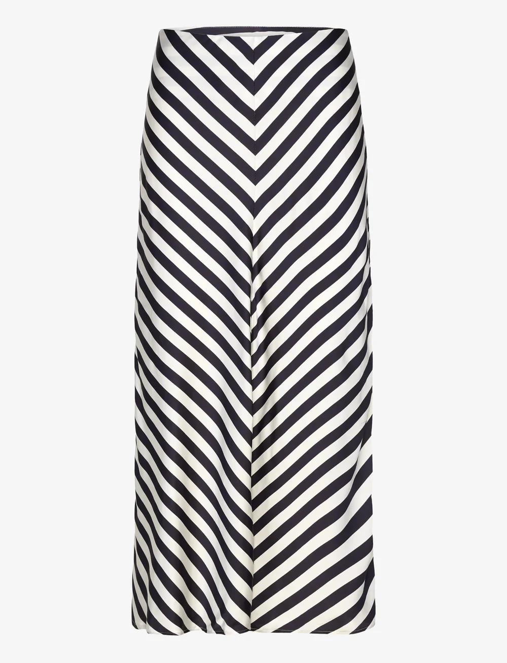 GANT - CHEVRON STRIPED SKIRT - midi-röcke - evening blue - 1