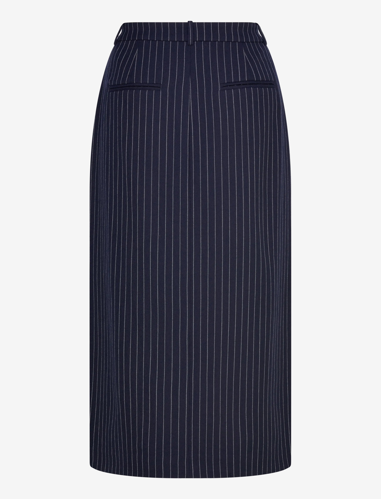GANT - PINSTRIPE MIDI SKIRT - midi kjolar - evening blue - 2