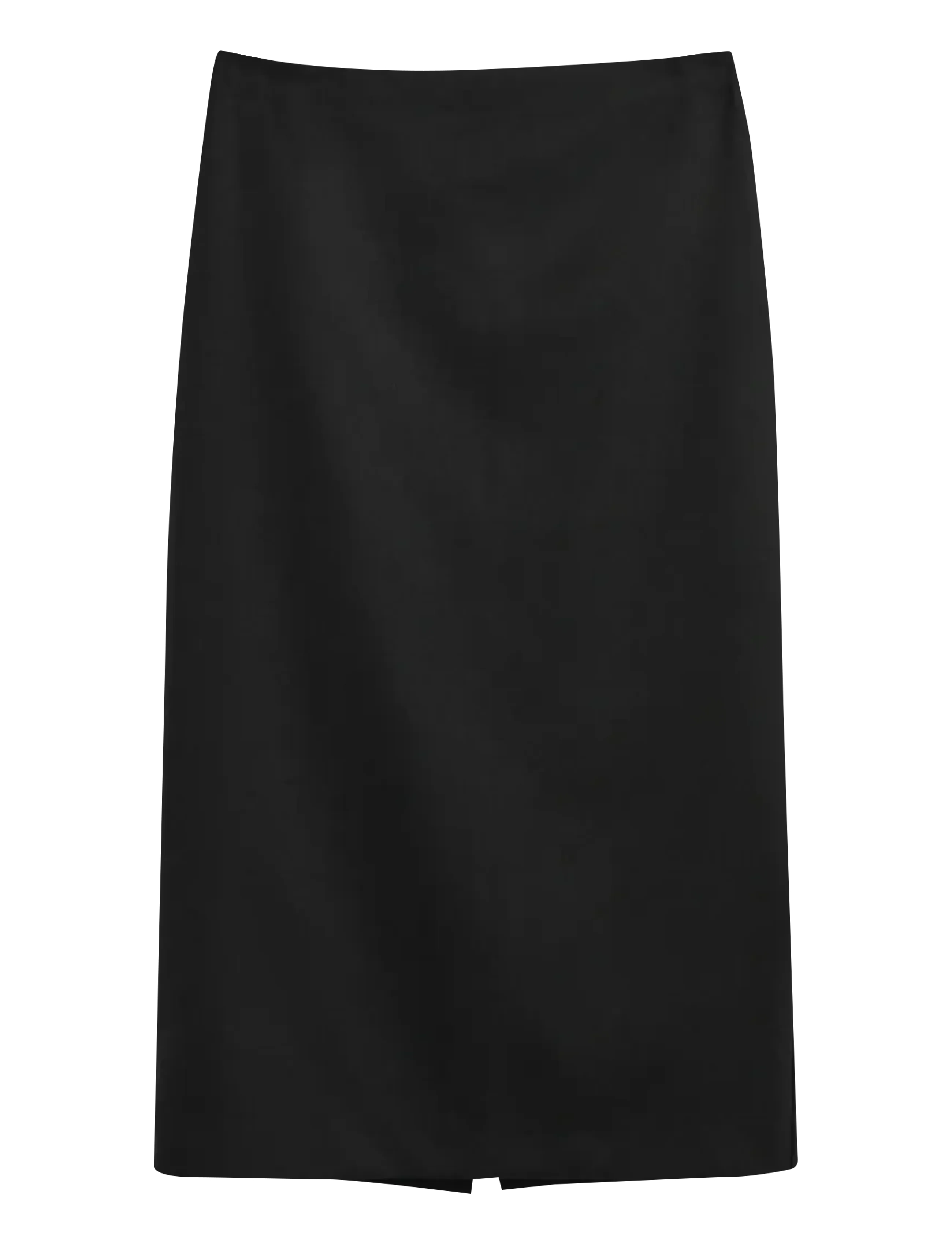 GANT MIDI WOOL BLEND PENCIL SKIRT - GANT - BLACK / black