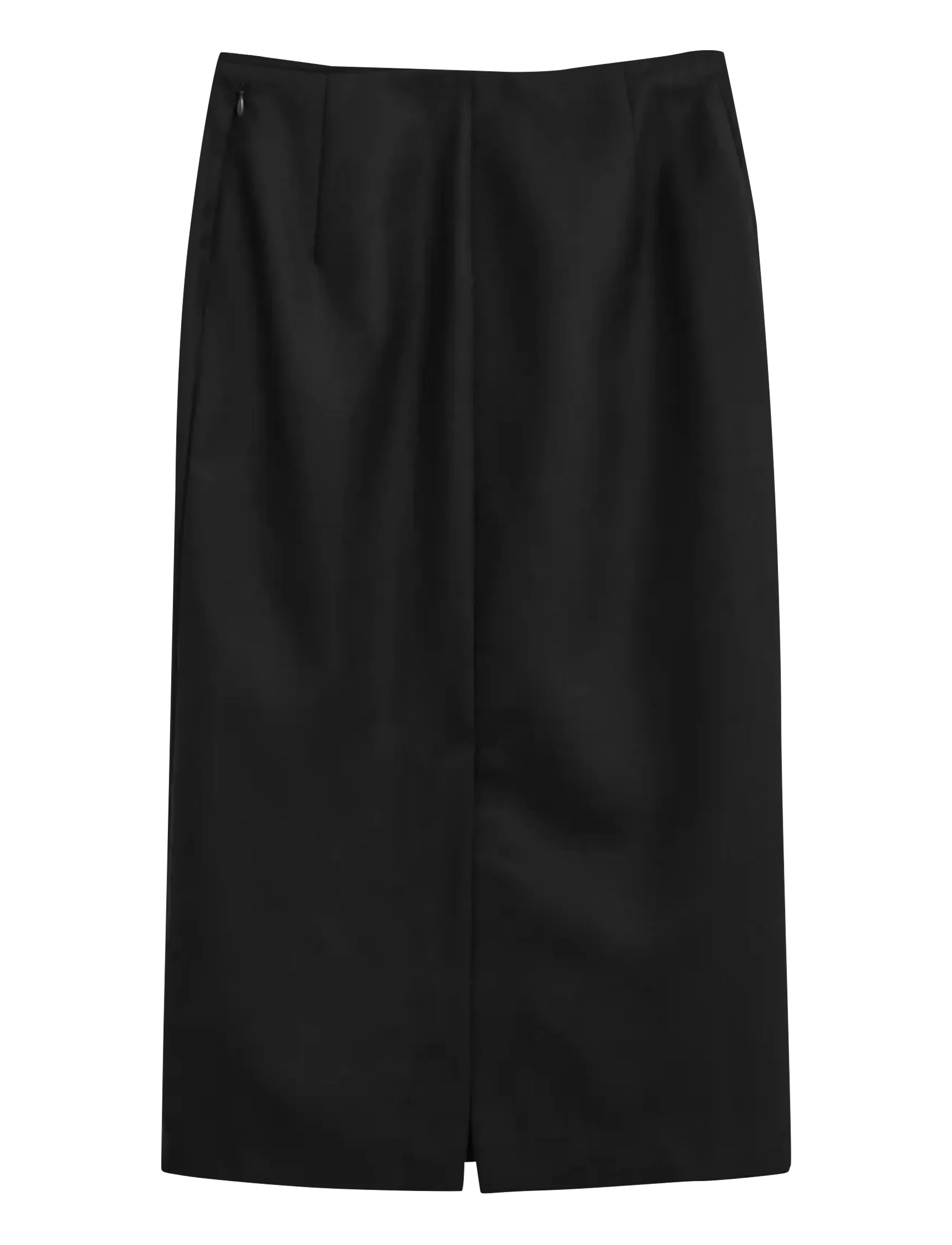 Gant - MIDI WOOL BLEND PENCIL SKIRT - jupes midi - black - 1