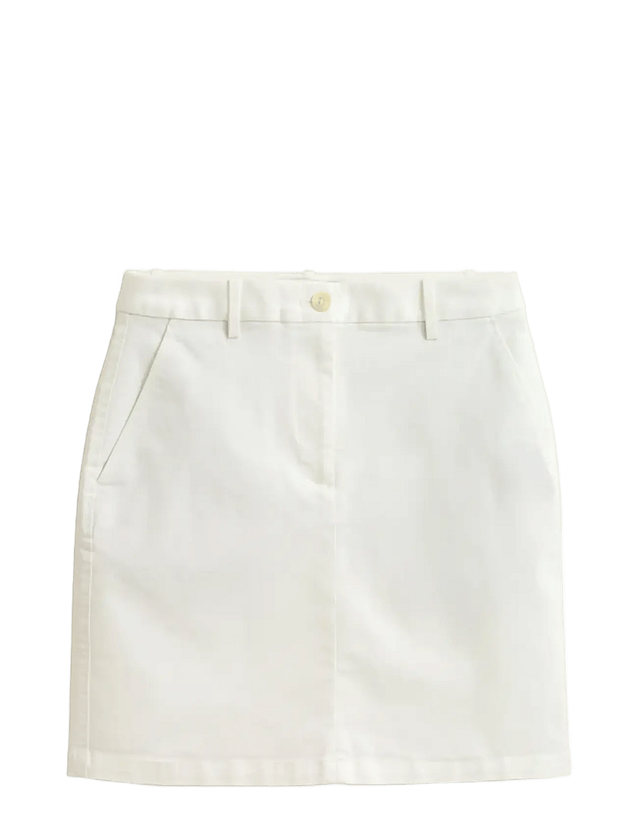 Gant - CHINO SKIRT - short skirts - eggshell - 1