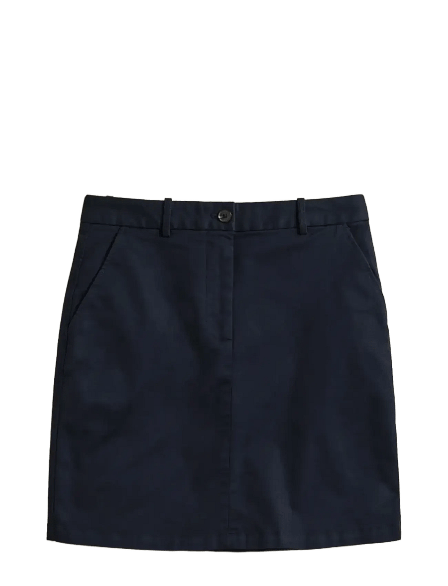 Gant - CHINO SKIRT - short skirts - evening blue - 1