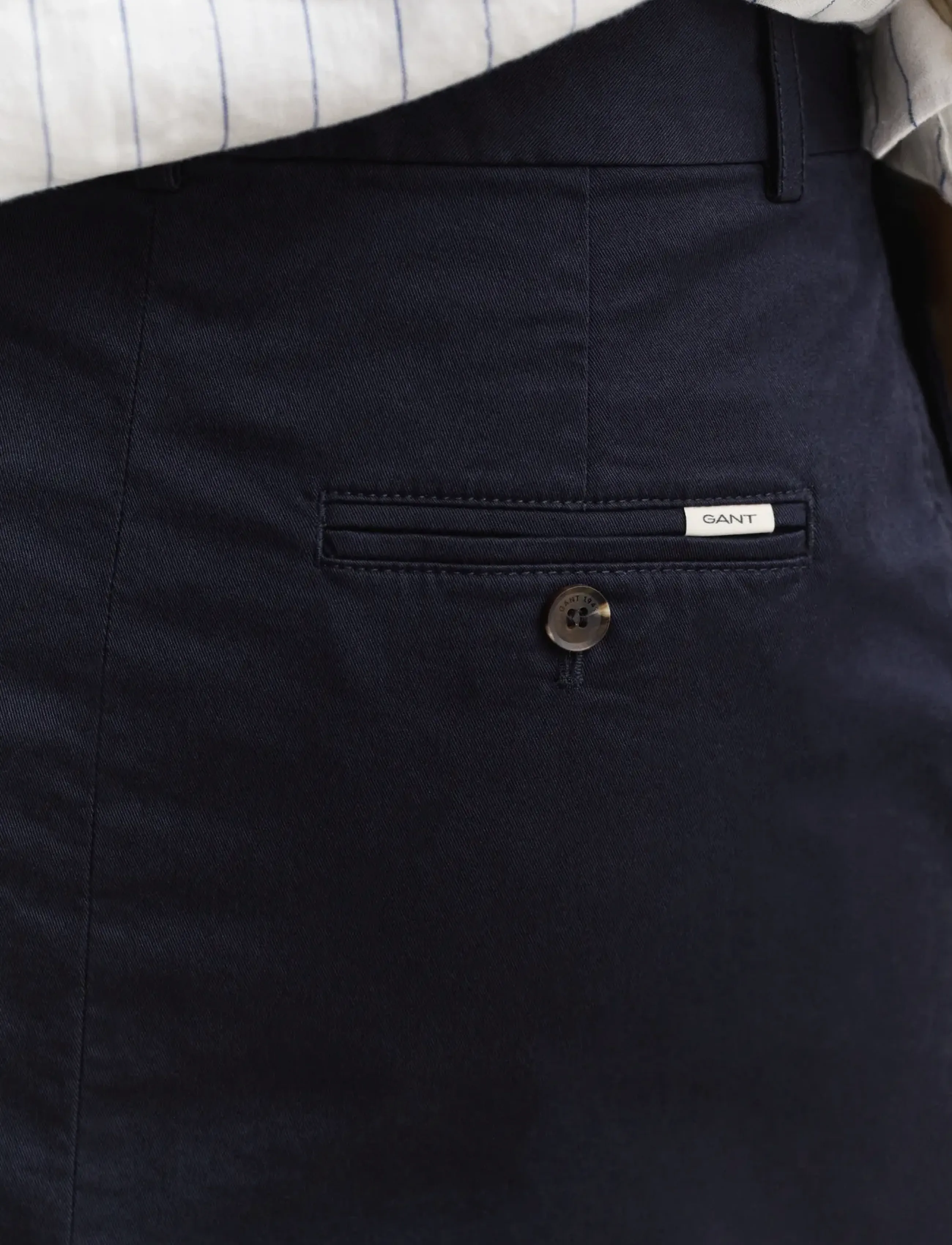 Gant - CHINO SKIRT - korte nederdele - evening blue - 3