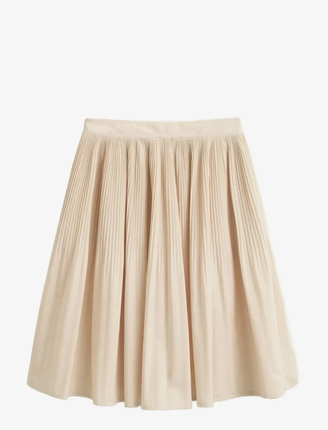 GANT - CTN PLEATED SKIRT - plisserade kjolar - creamed white - 1