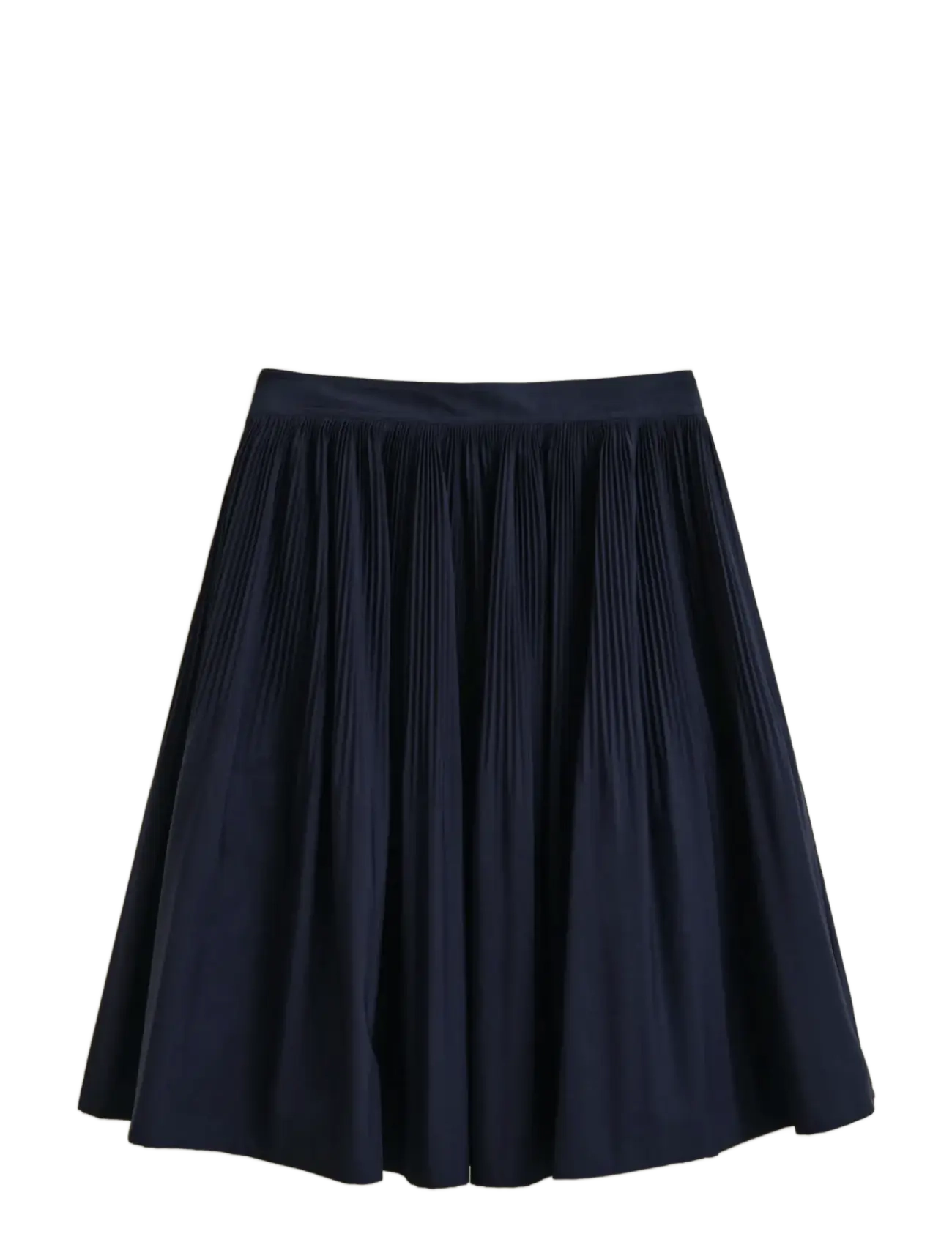 Gant CTN PLEATED SKIRT - Tøj - EVENING BLUE / navy