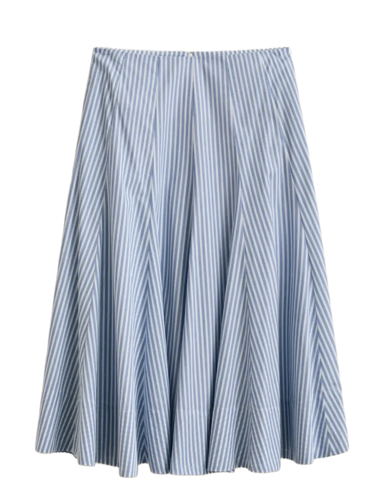 GANT Stripe Ctn Panel Midi Rock Blau - 44 - Damen