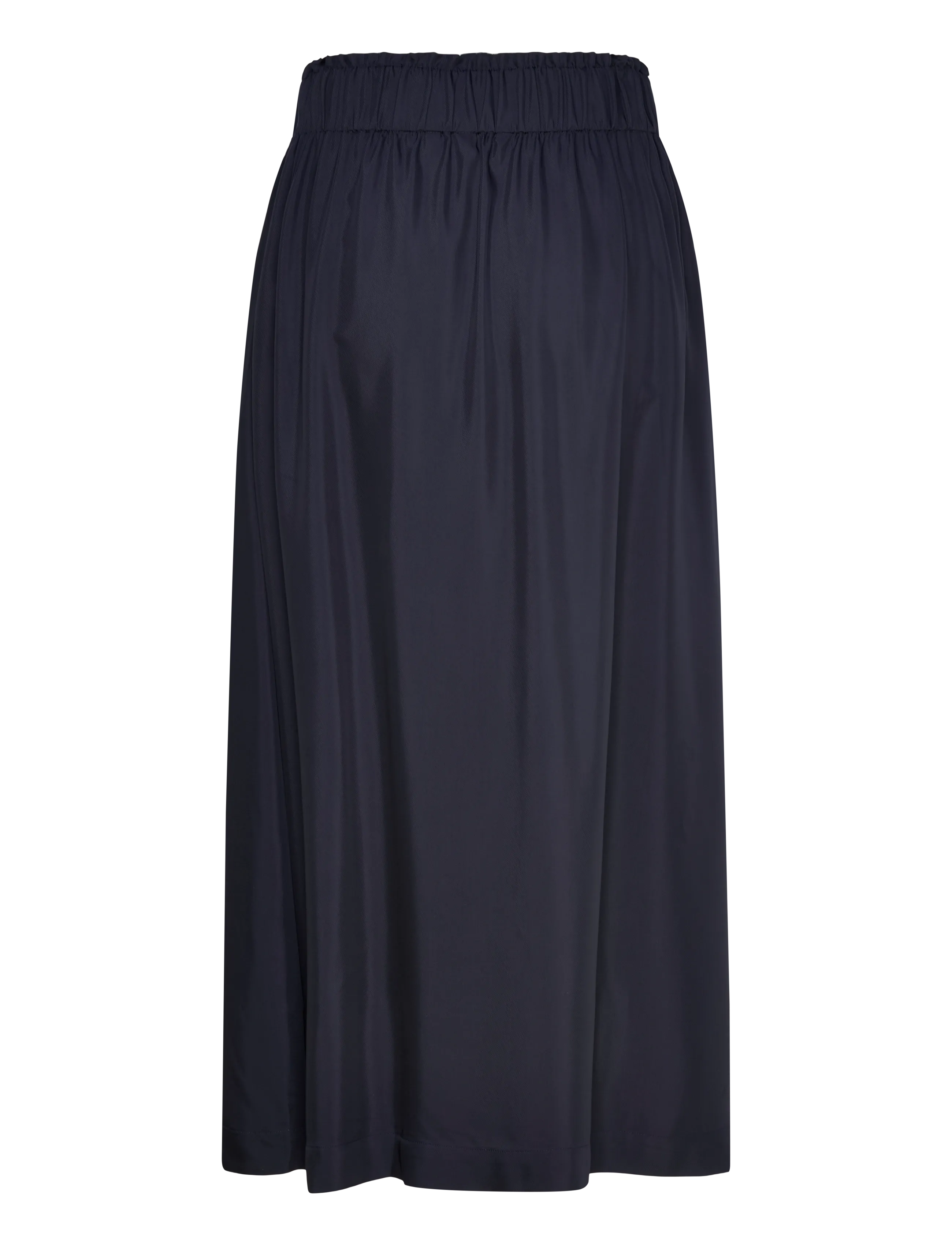 Gant - FLUID TWILL PULL-ON MIDI SKIRT - midi-röcke - evening blue - 2