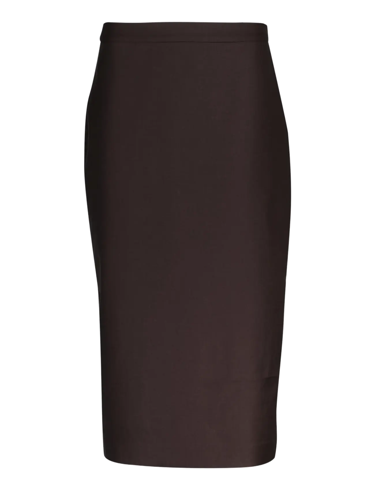 Gant WOOL BLEND PENCIL SKIRT - Inspiration - DEEP BROWN / brown